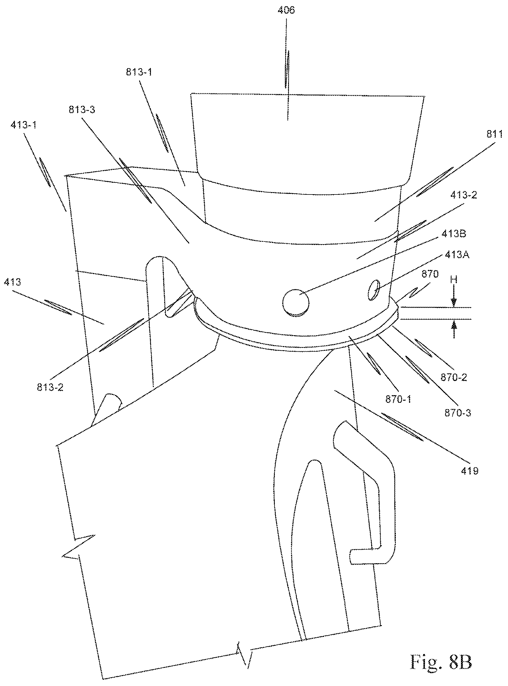 Patent US12472026 Figure 7 – Mechanism for managing and retaining a surgical drape
