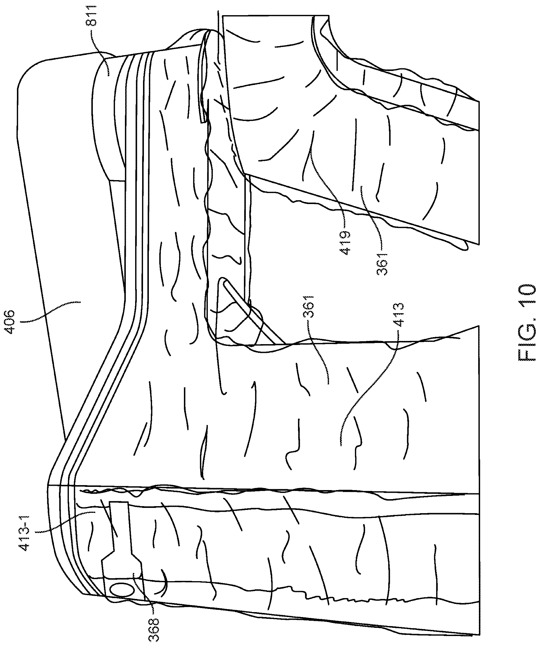 Patent US12472026 Figure 9 – Mechanism for managing and retaining a surgical drape