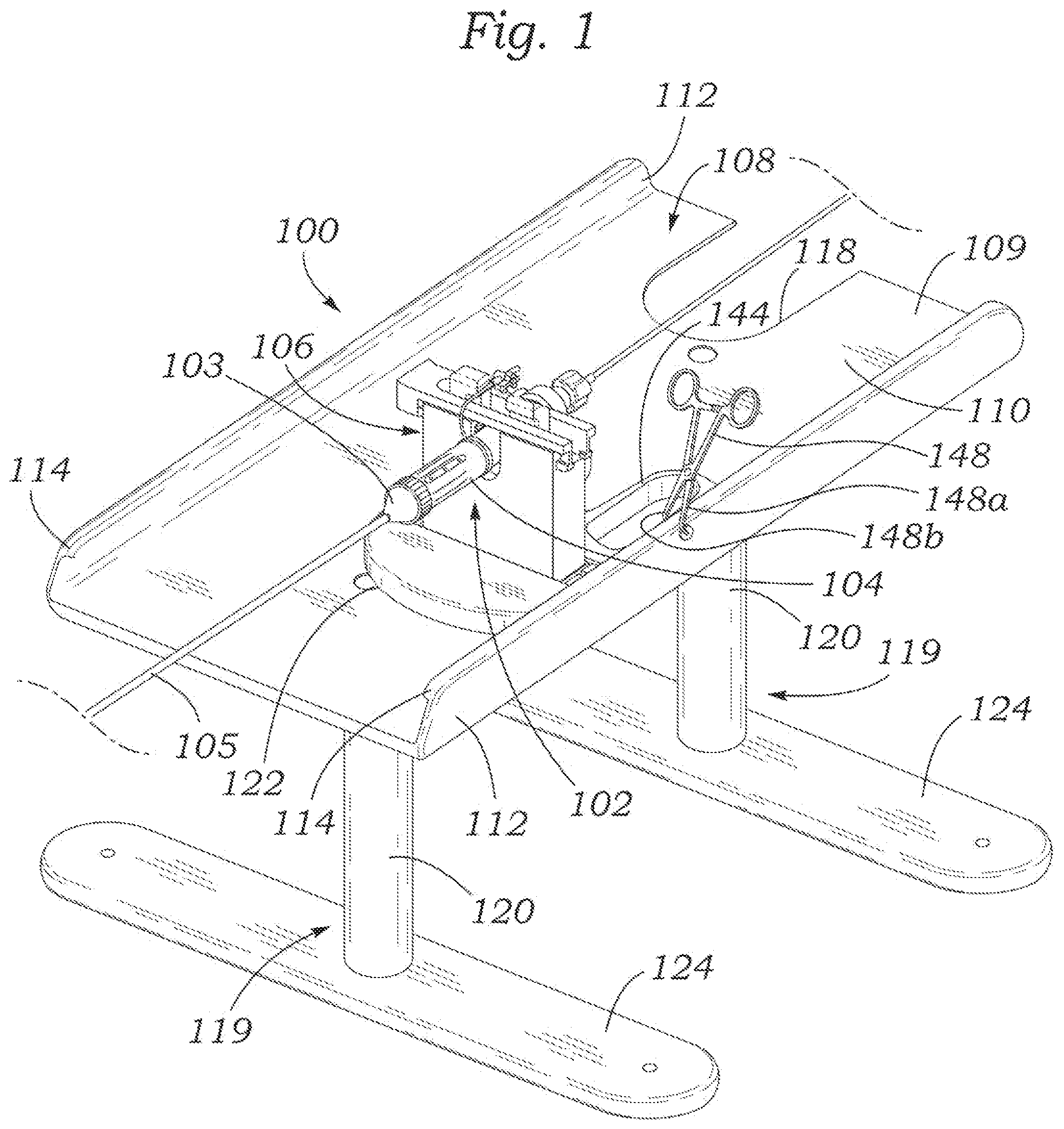 Patent US12472028 Figure 1 – Medical device stabilizing apparatus and method of use