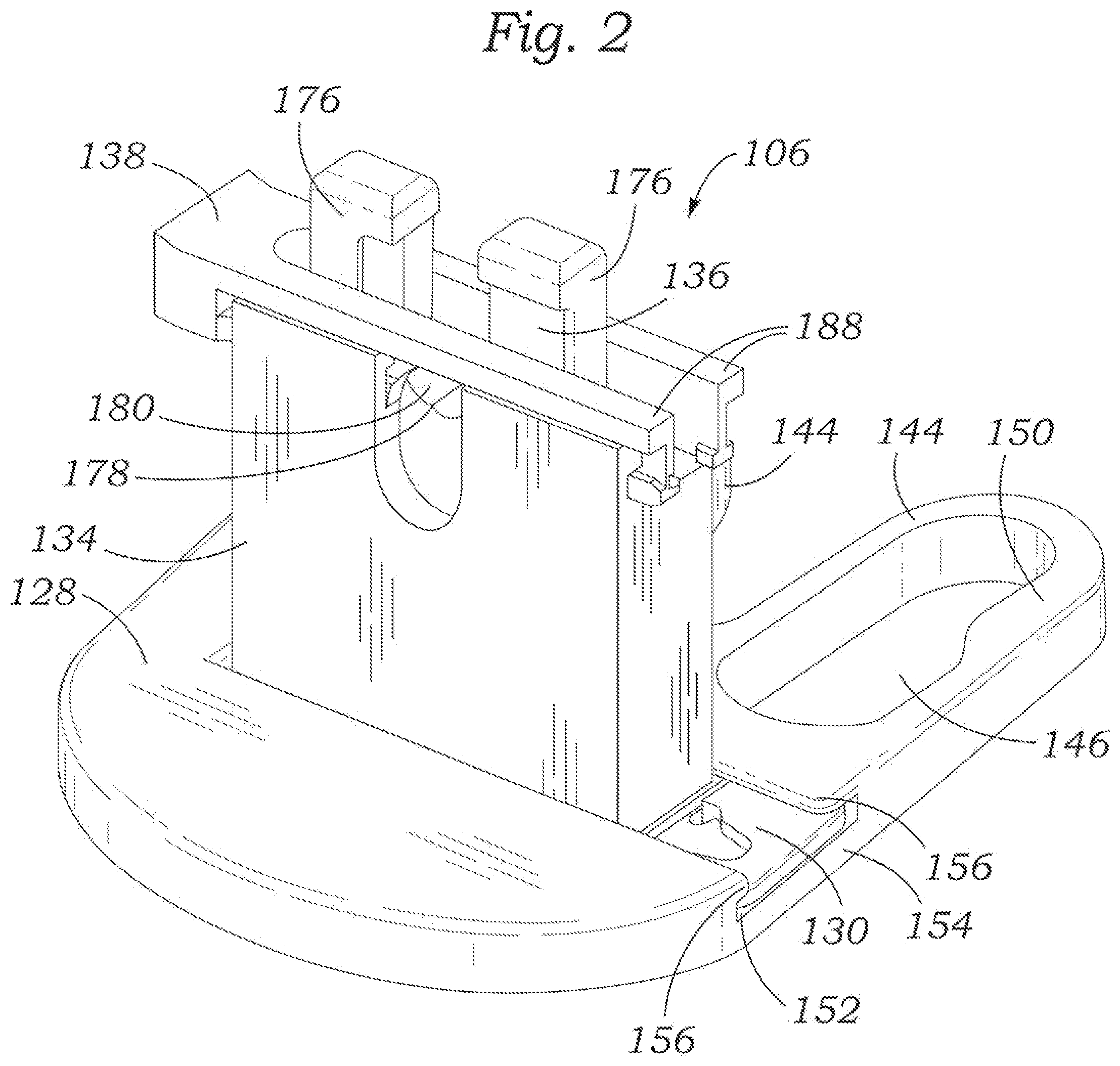 Patent US12472028 Figure 2 – Medical device stabilizing apparatus and method of use