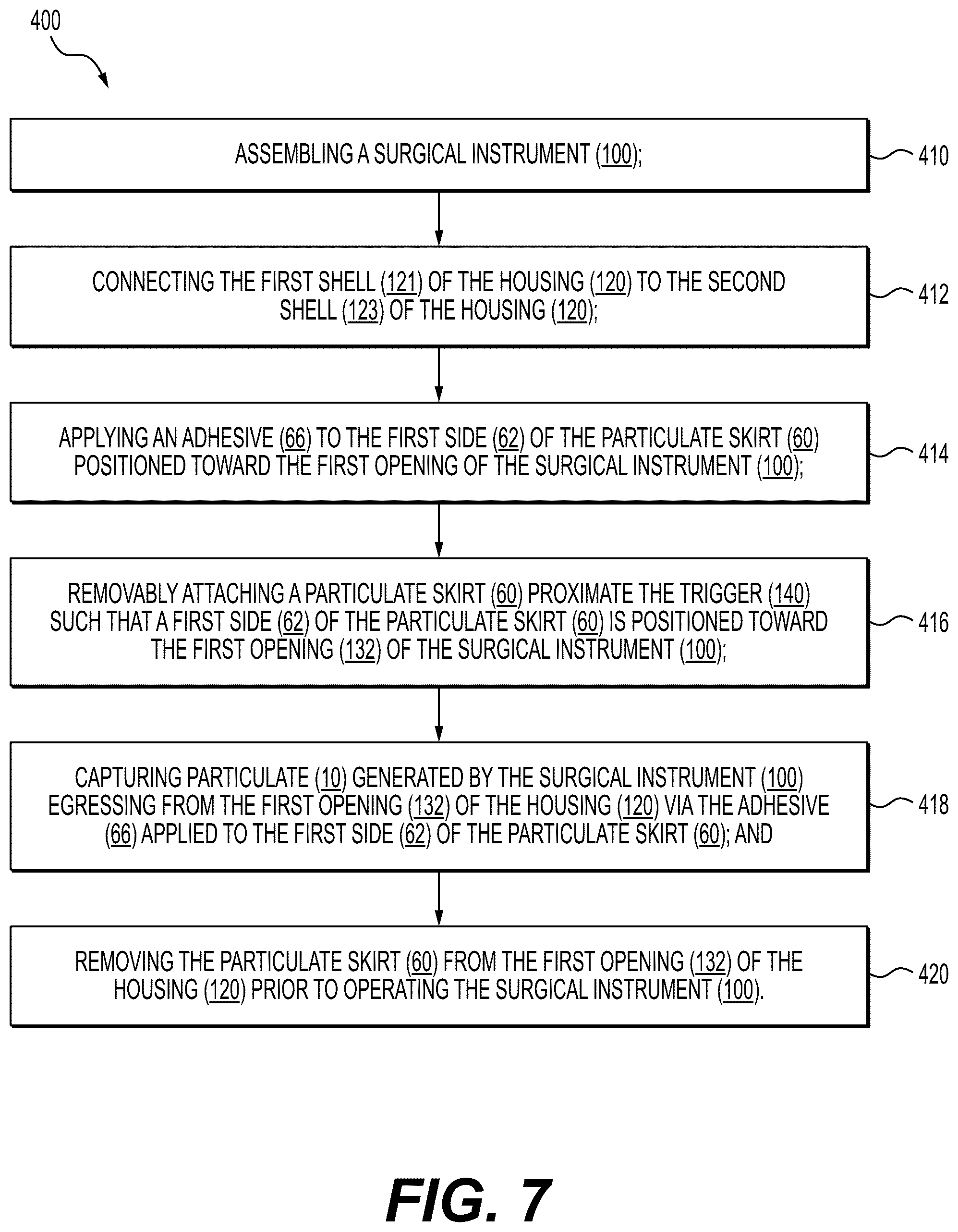 Patent US12472029 Figure 8 – Particulate collector covers