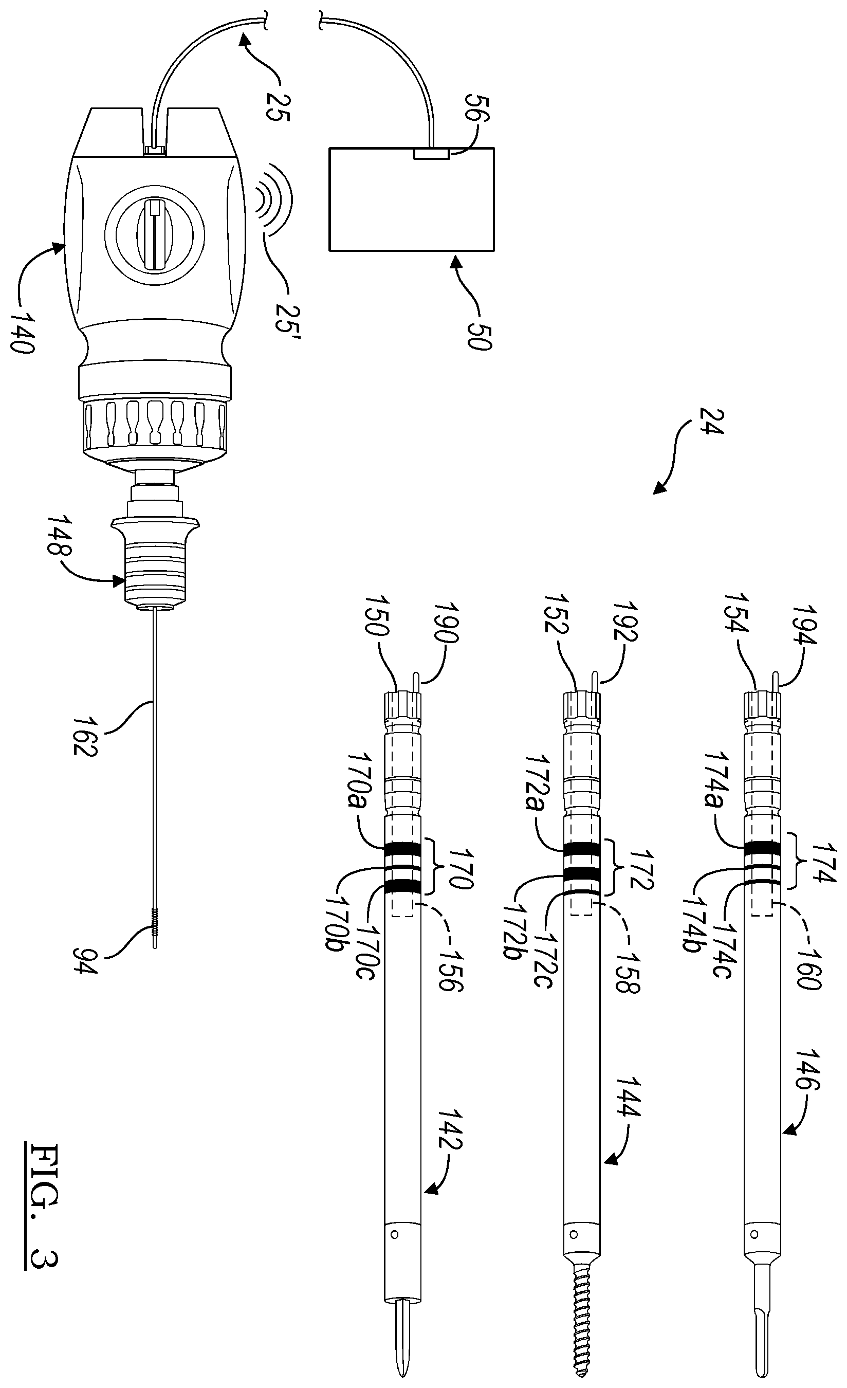 Patent US12472031 Figure 4 – Automatic identification of tracked surgical devices using an electromagnetic localization system