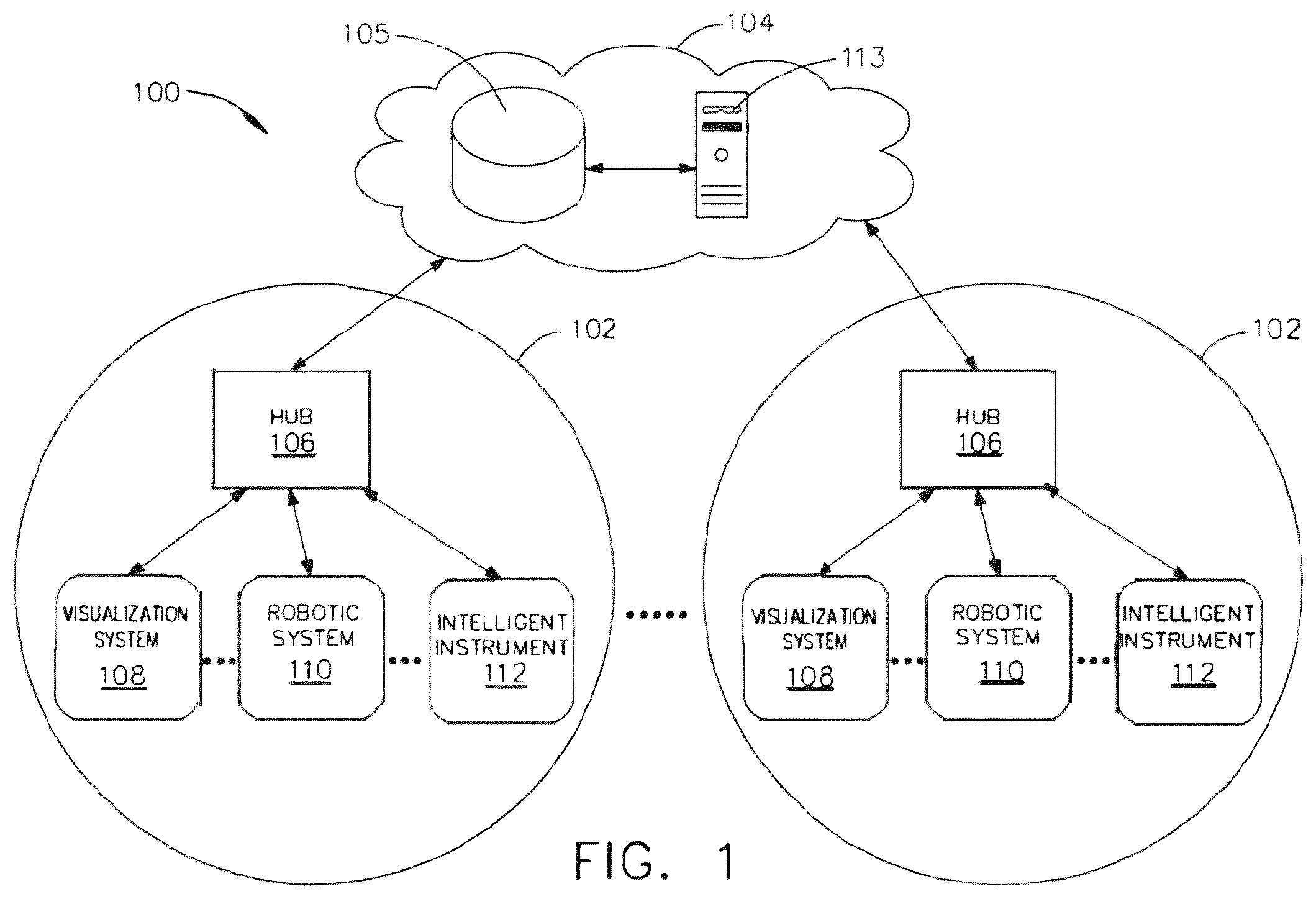 Patent US12472032 Figure 1 – Monitoring of user visual gaze to control which display system displays the primary information