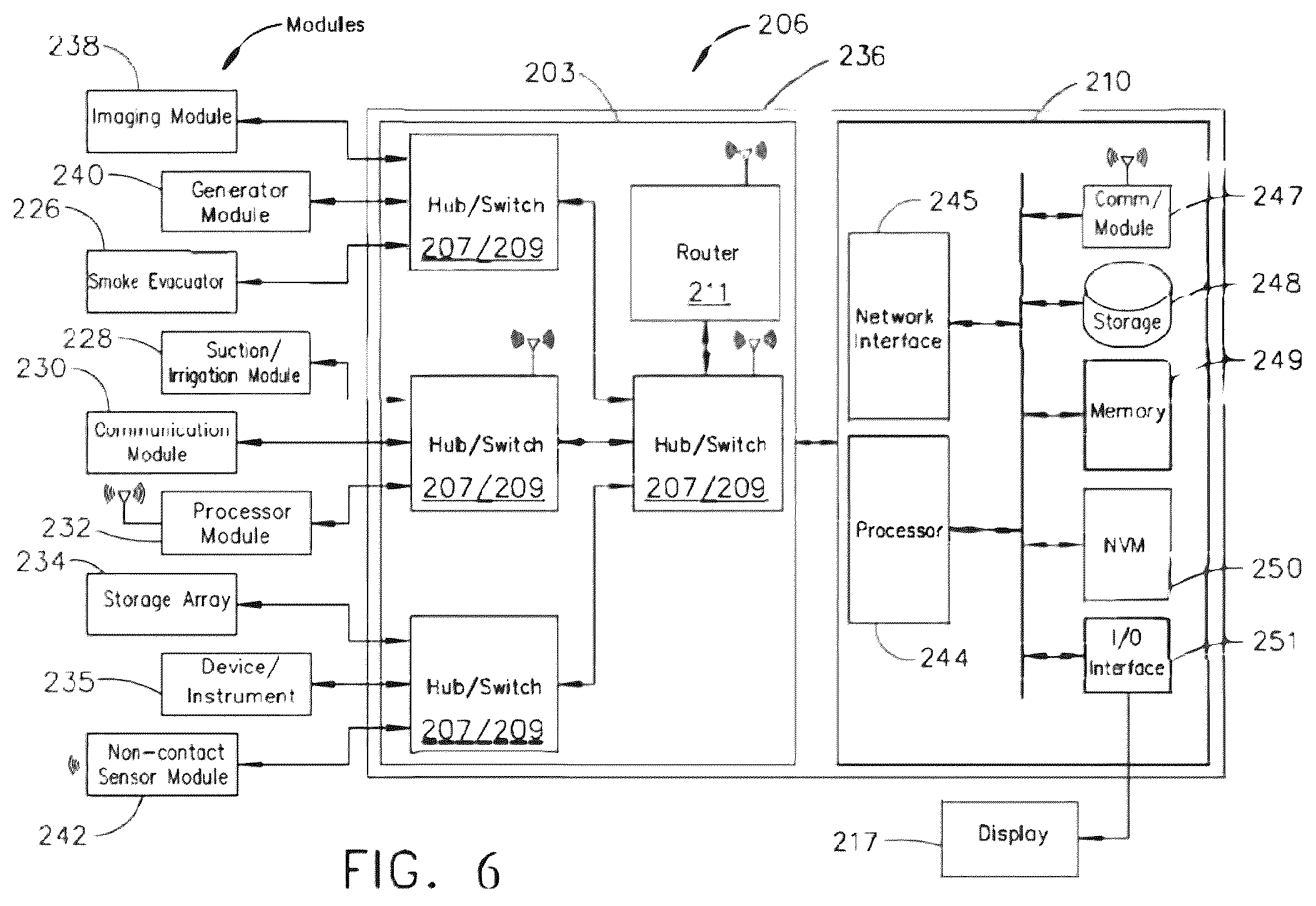 Patent US12472032 Figure 6 – Monitoring of user visual gaze to control which display system displays the primary information
