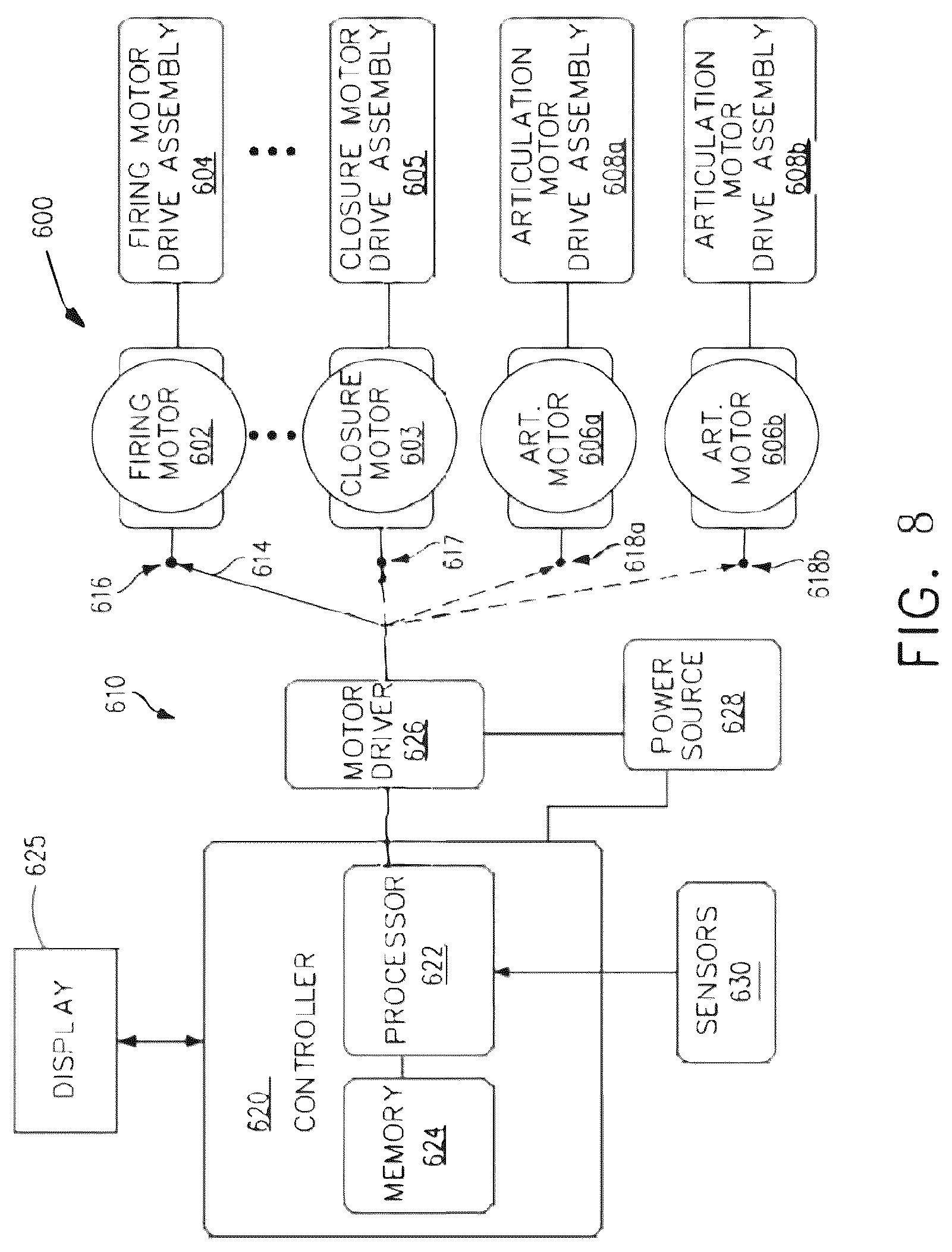 Patent US12472032 Figure 8 – Monitoring of user visual gaze to control which display system displays the primary information