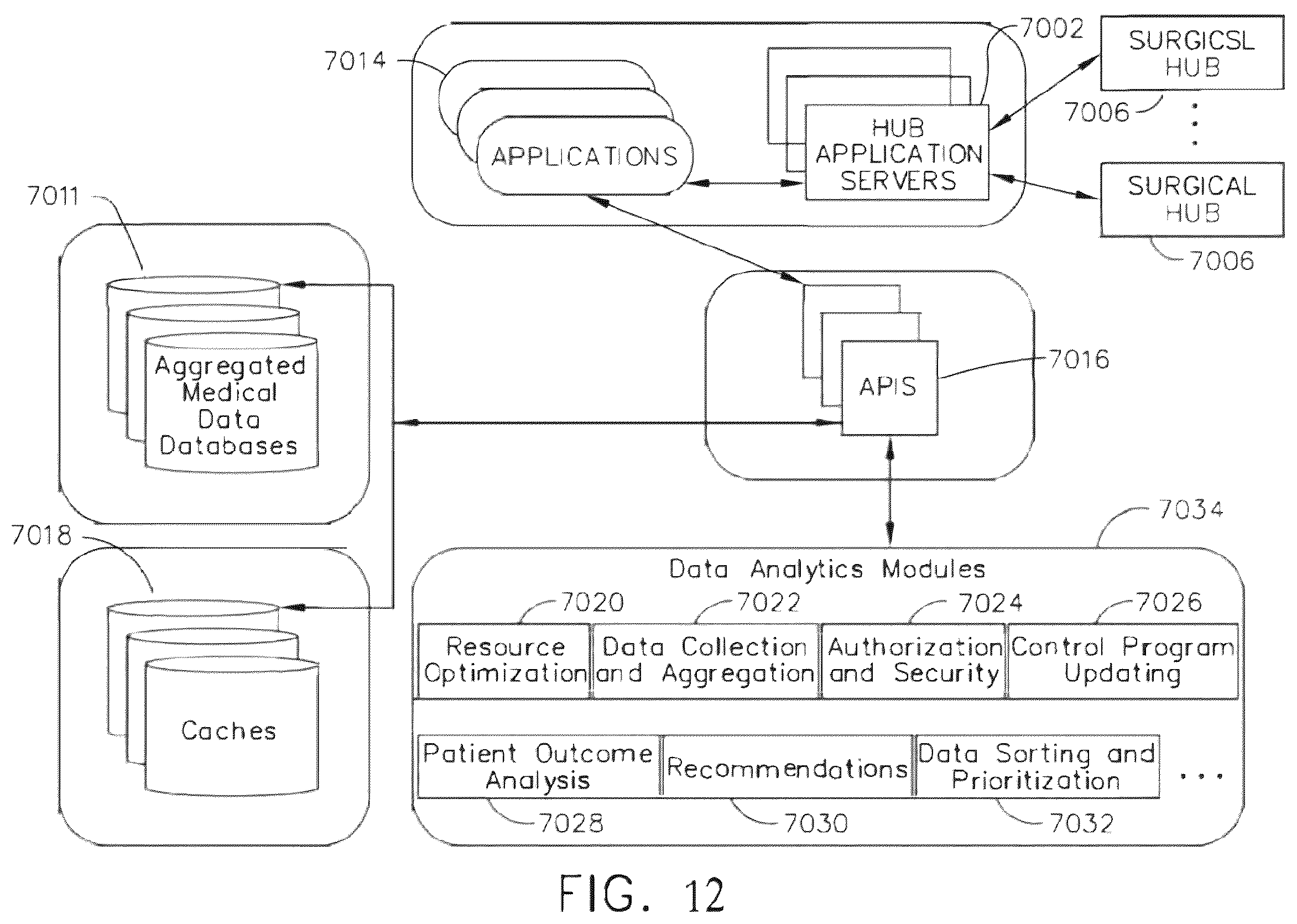 Patent US12472032 Figure 12 – Monitoring of user visual gaze to control which display system displays the primary information