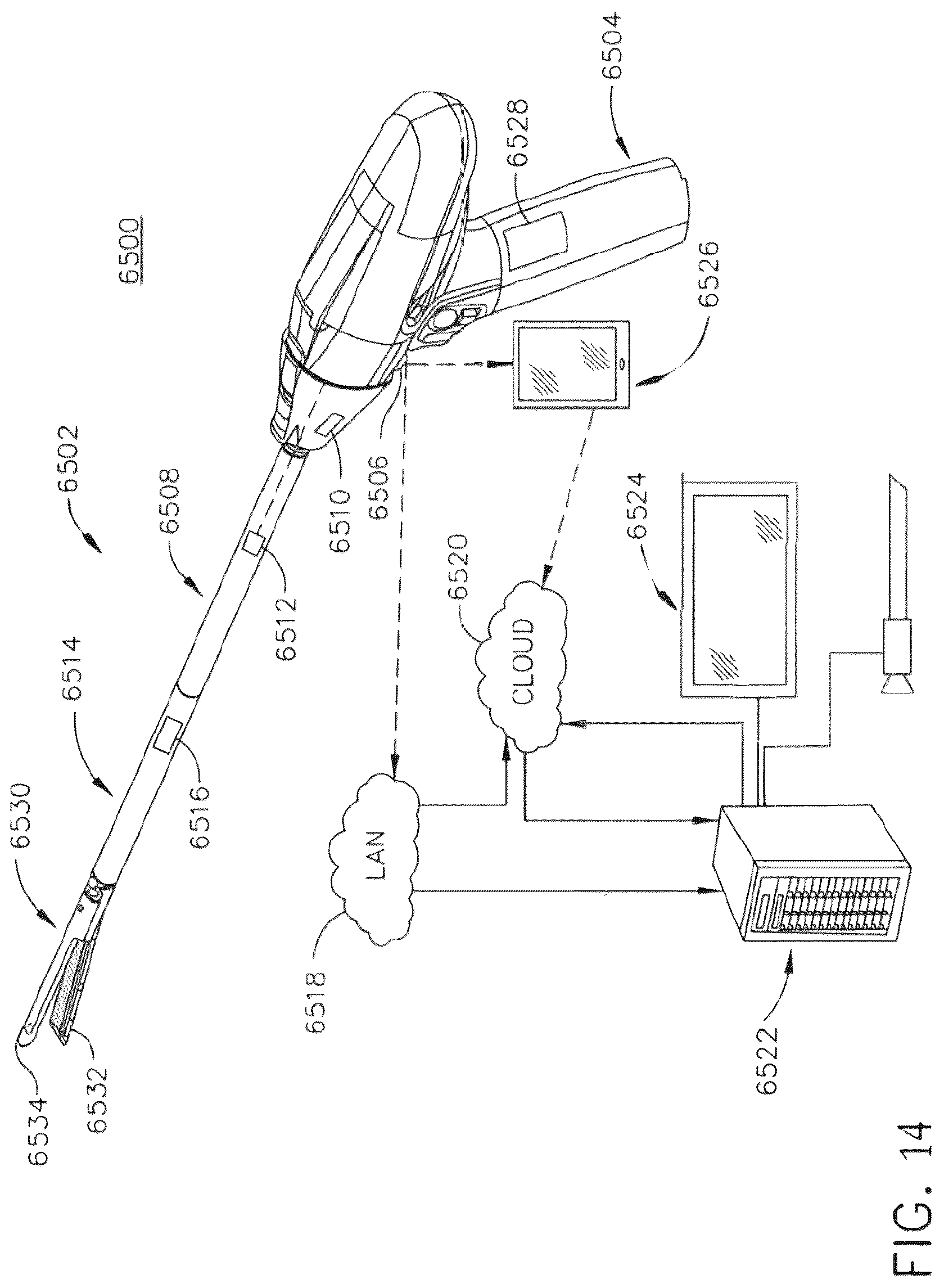 Patent US12472032 Figure 14 – Monitoring of user visual gaze to control which display system displays the primary information
