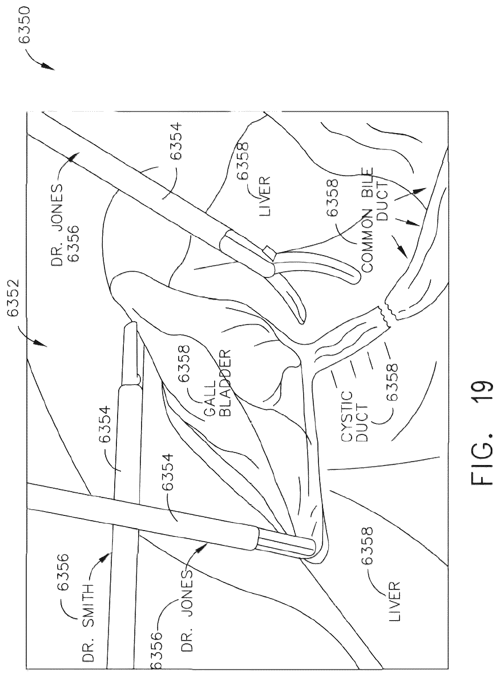 Patent US12472032 Figure 19 – Monitoring of user visual gaze to control which display system displays the primary information