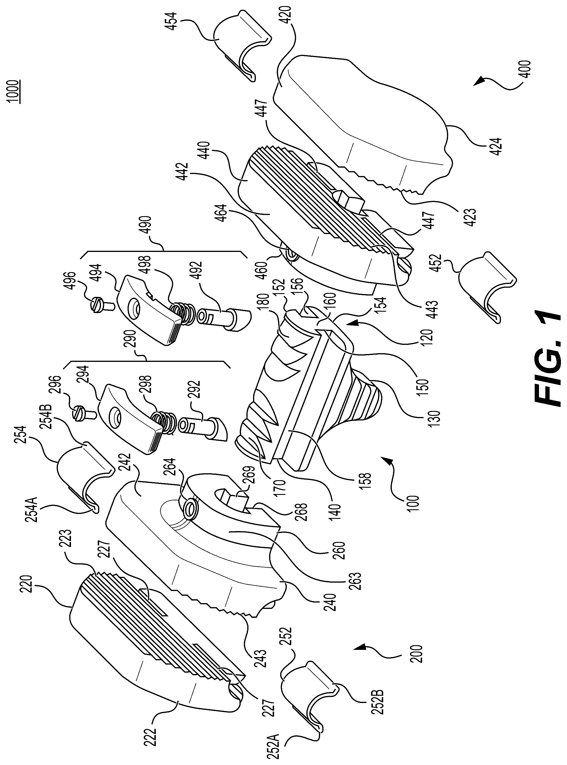 Patent US12472038 Figure 1 – Dental apparatus for holding two separated pieces of articulating paper and a method of using the same
