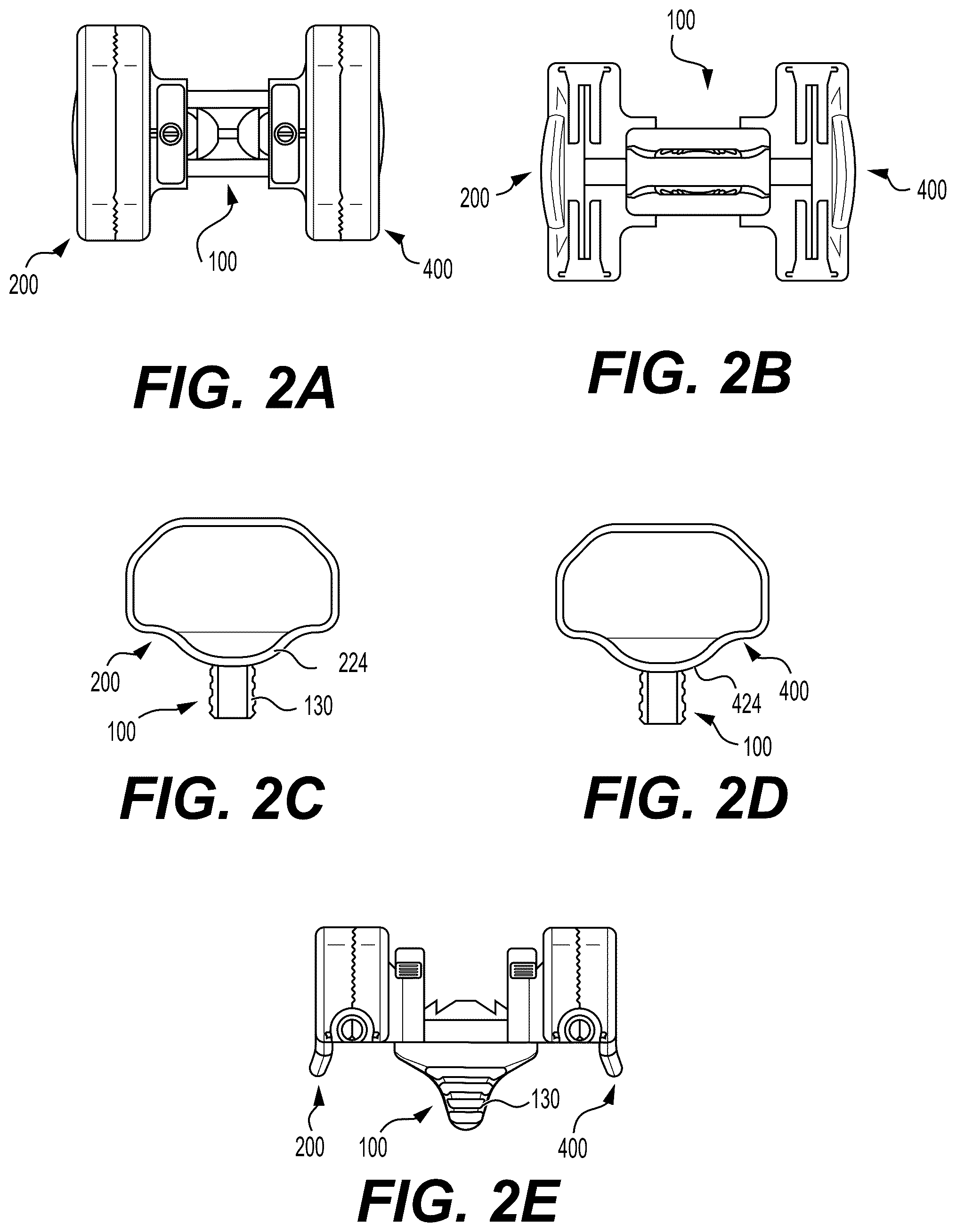 Patent US12472038 Figure 2 – Dental apparatus for holding two separated pieces of articulating paper and a method of using the same