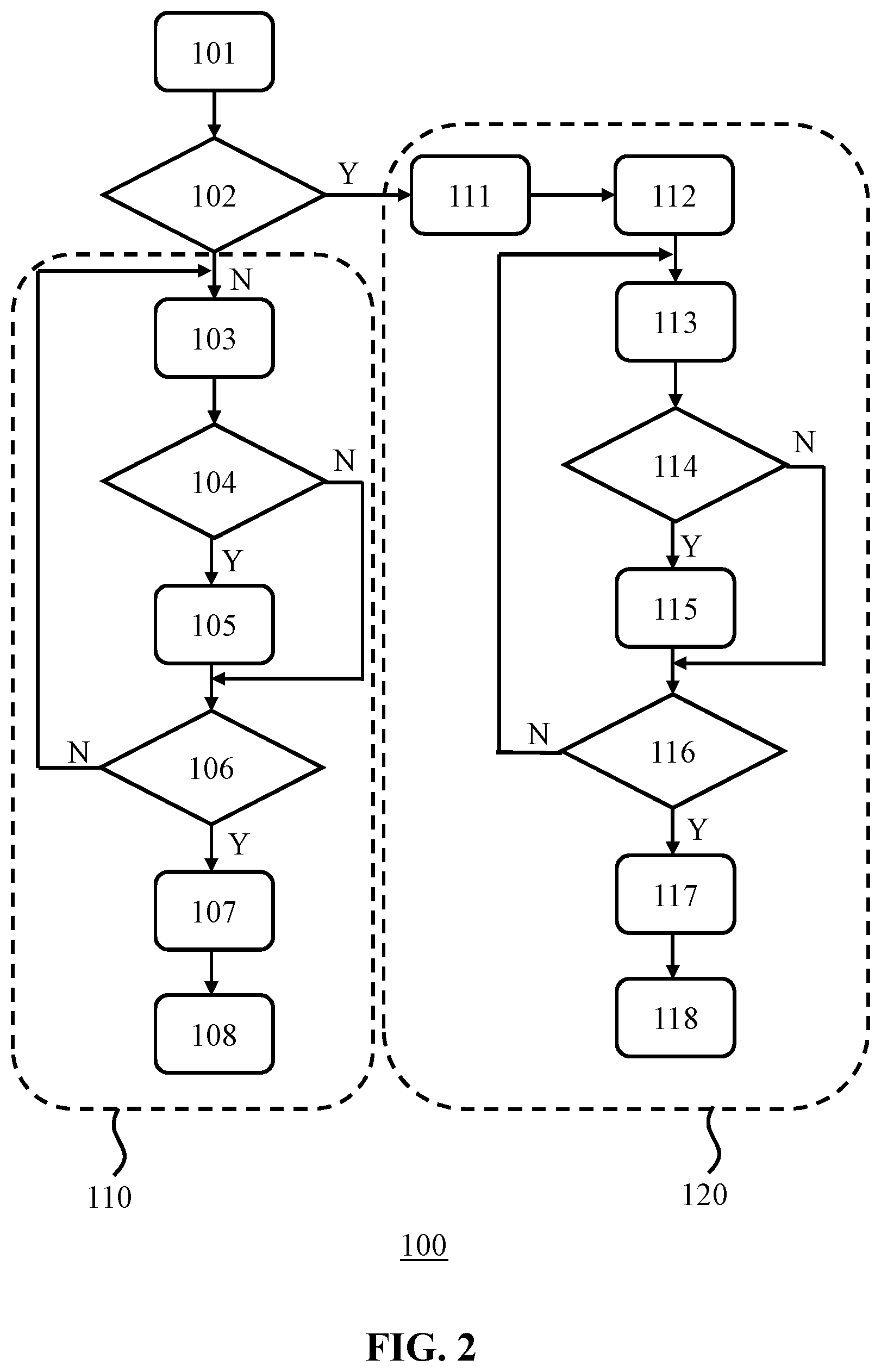 Patent US12472046 Figure 2 – Power toothbrush control
