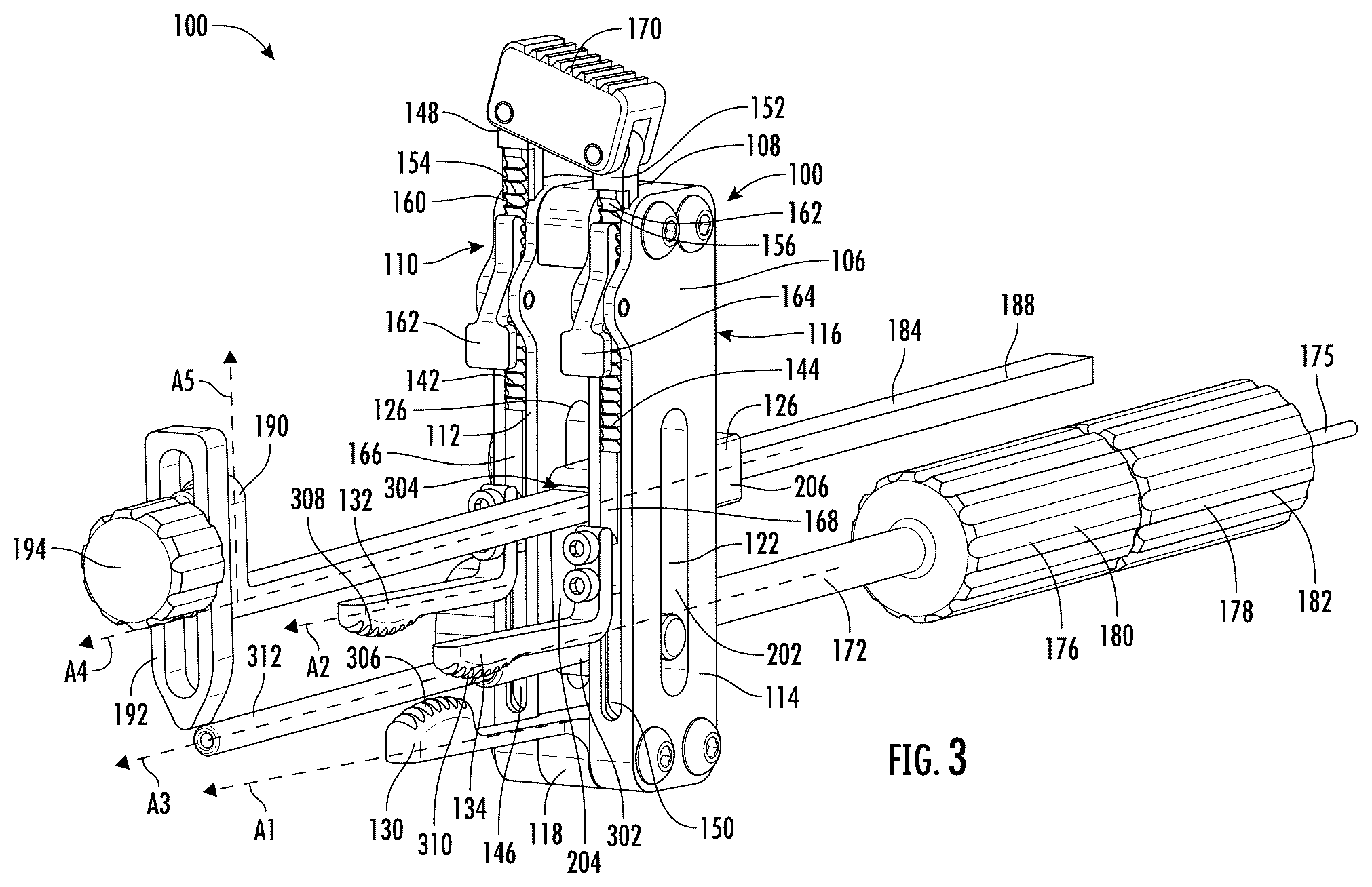 Patent US12472065 Figure 3 – Systems and methods of shoulder implant surgical guide