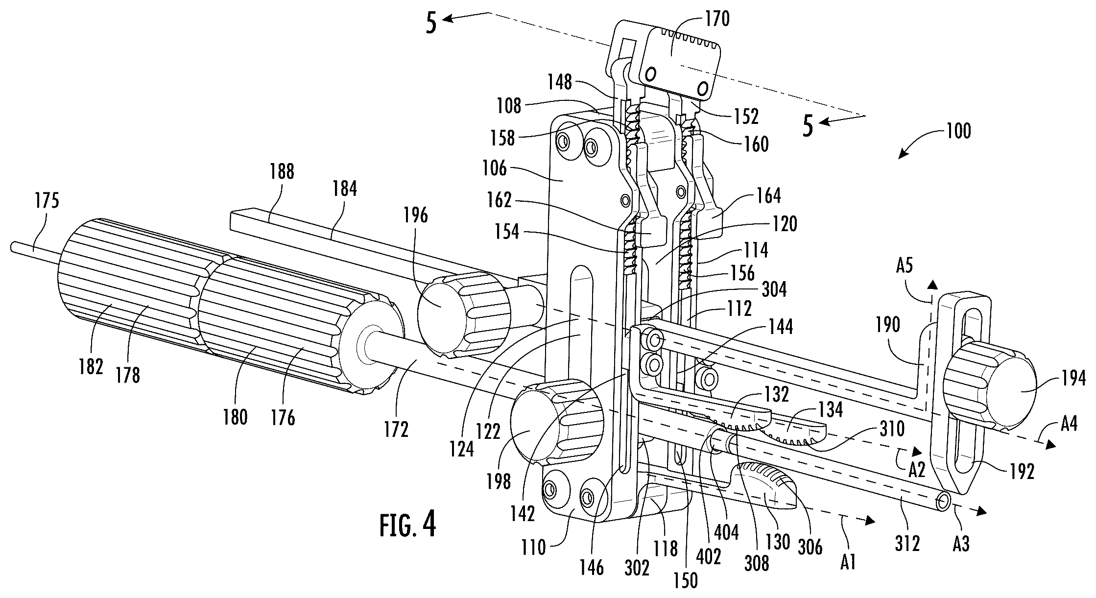 Patent US12472065 Figure 4 – Systems and methods of shoulder implant surgical guide