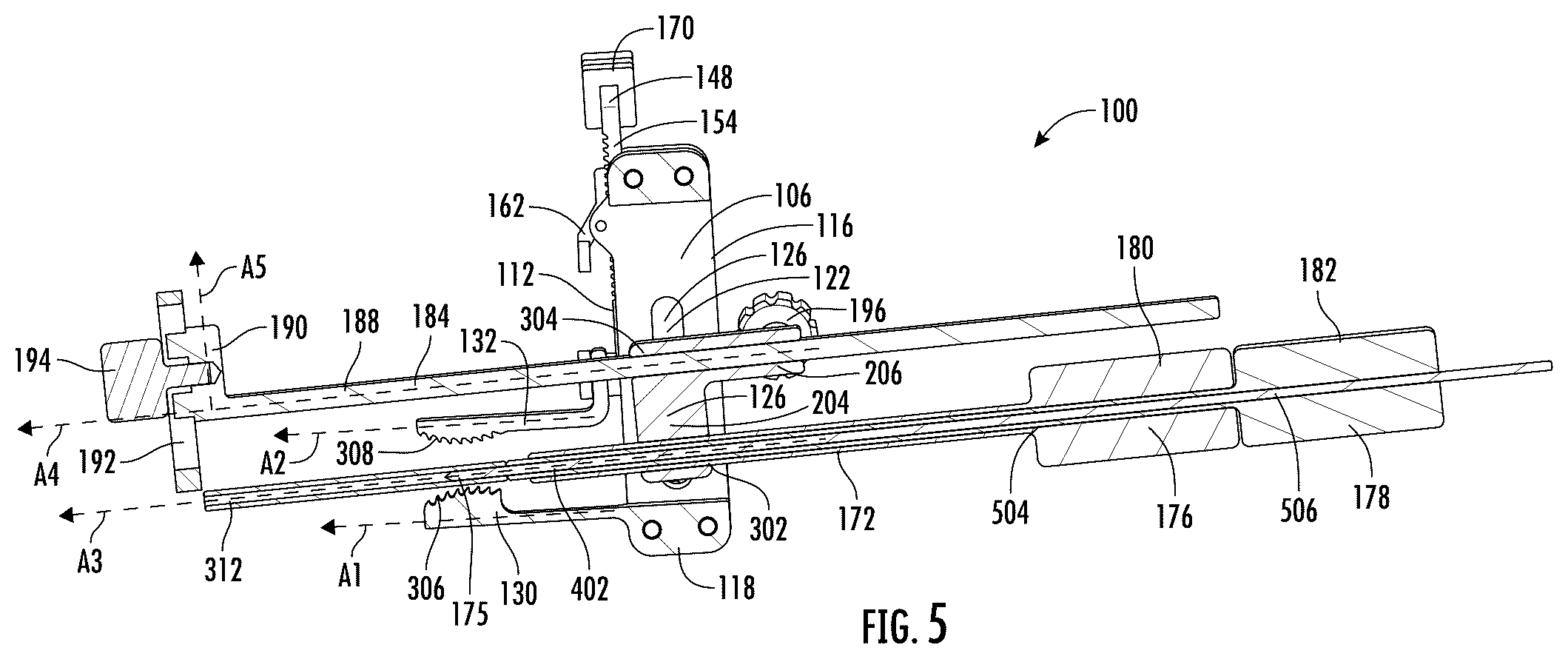 Patent US12472065 Figure 5 – Systems and methods of shoulder implant surgical guide