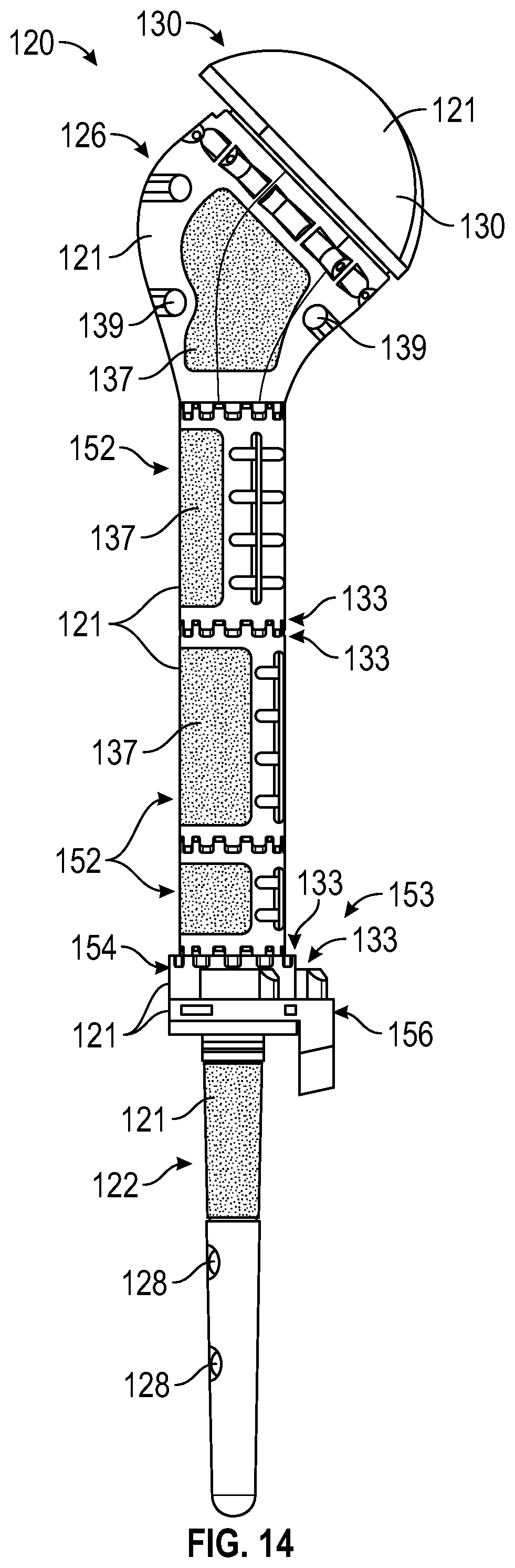 Patent US12472067 Figure 9 – Orthopaedic implant systems including fixation features and methods of repair