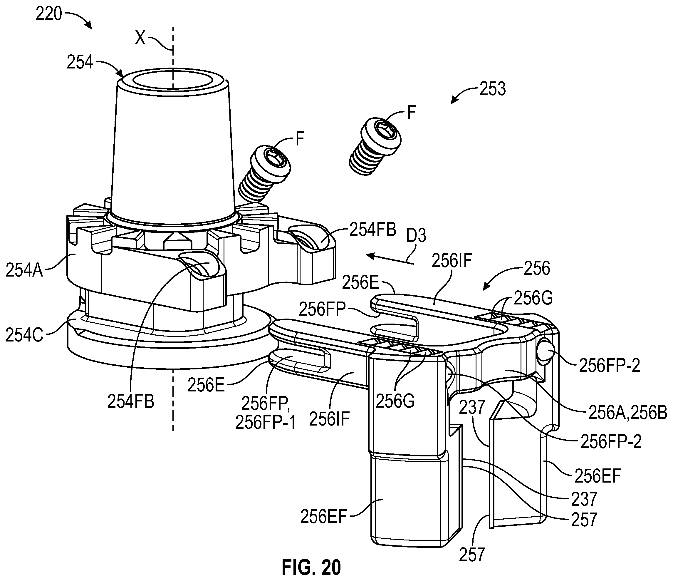 Patent US12472067 Figure 14 – Orthopaedic implant systems including fixation features and methods of repair