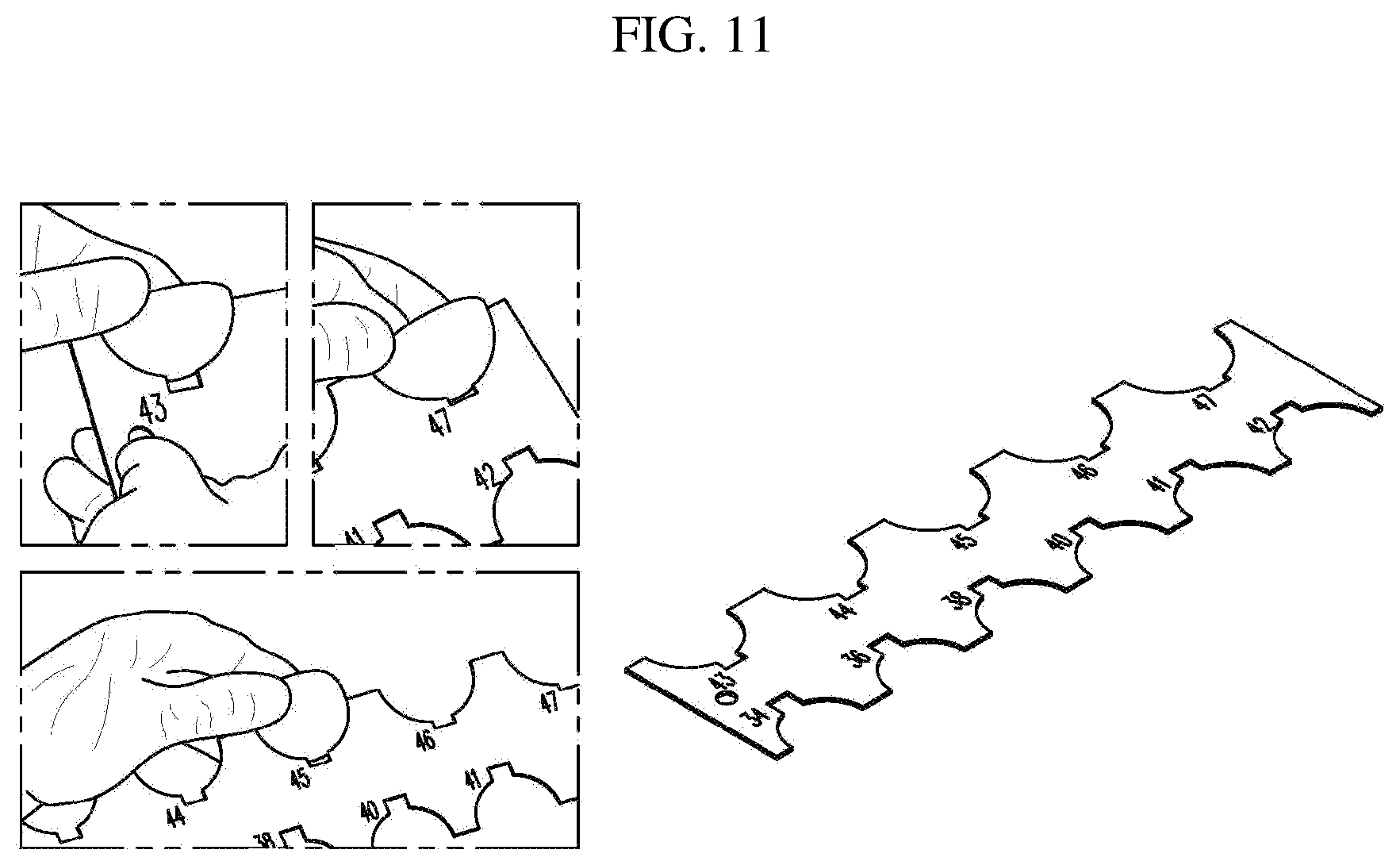 Patent US12472071 Figure 12 – Apparatus for measuring size of cup for hip arthroplasty