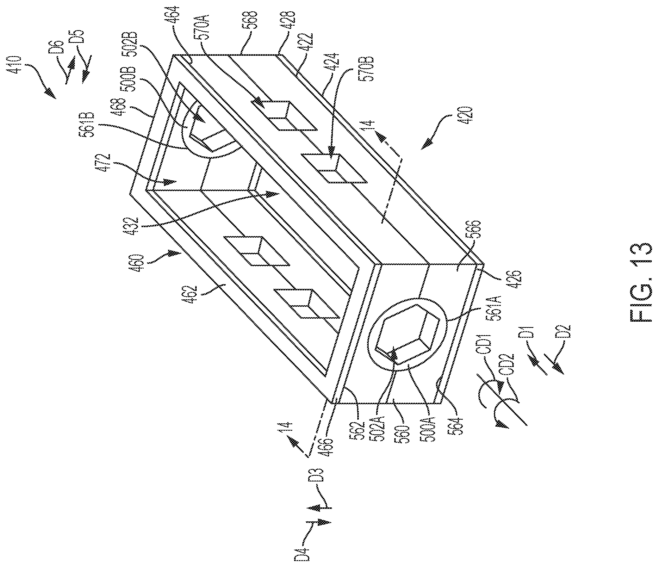 Patent US12472075 Figure 14 – Expandable intervertebral fusion implant