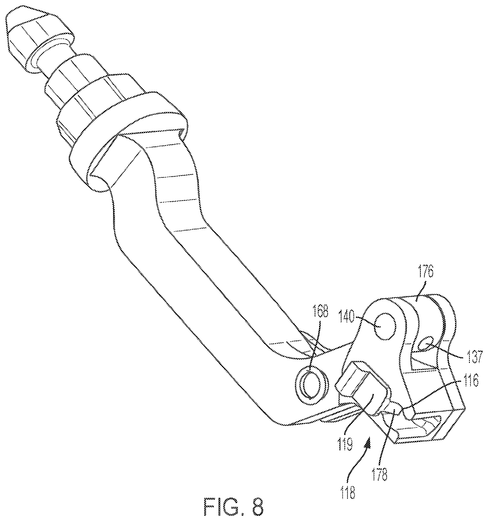 Patent US12472077 Figure 8 – Implant extractor
