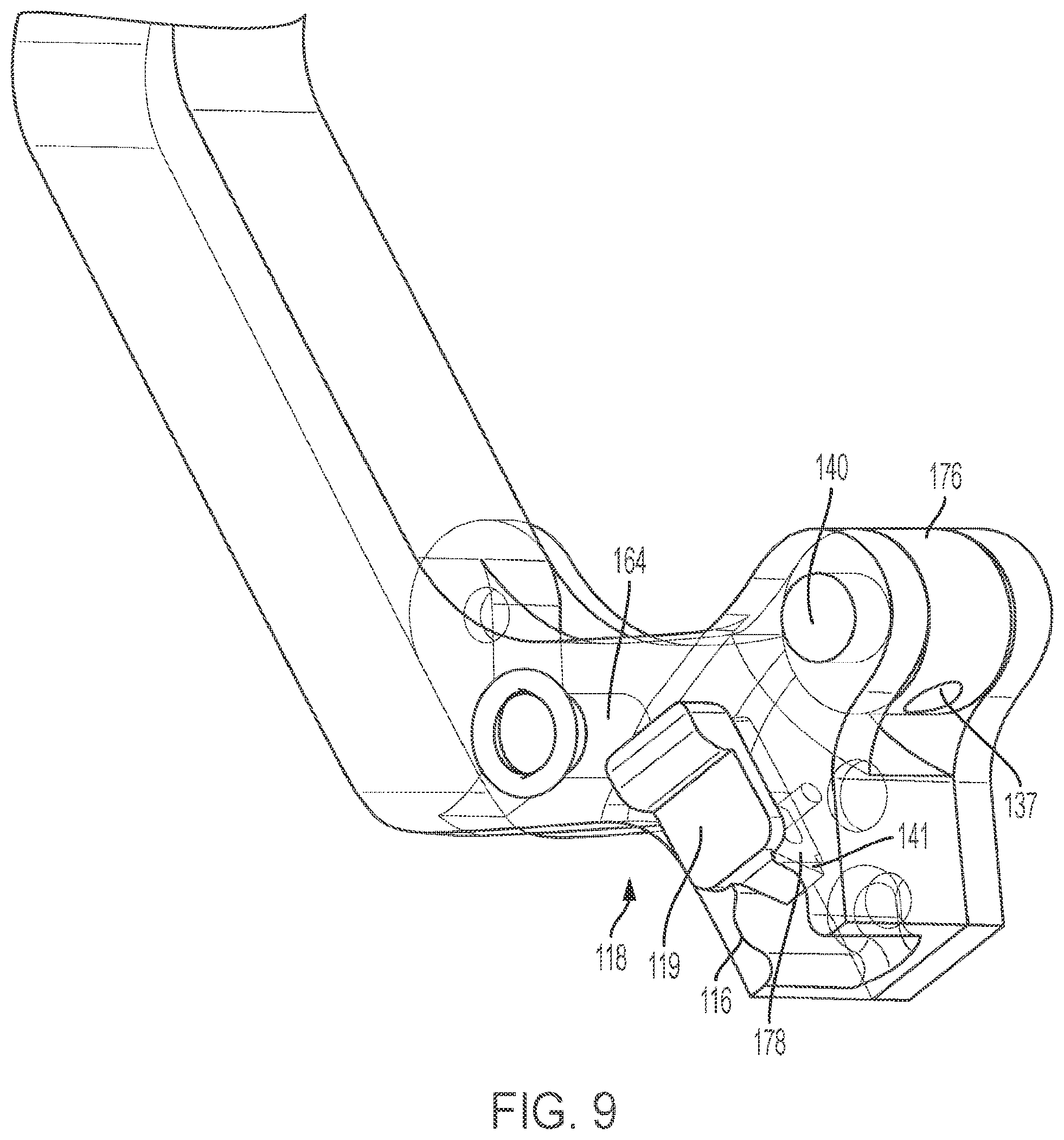 Patent US12472077 Figure 9 – Implant extractor