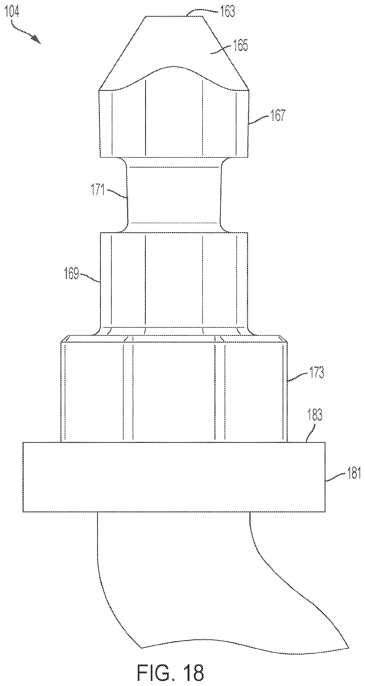 Patent US12472077 Figure 18 – Implant extractor