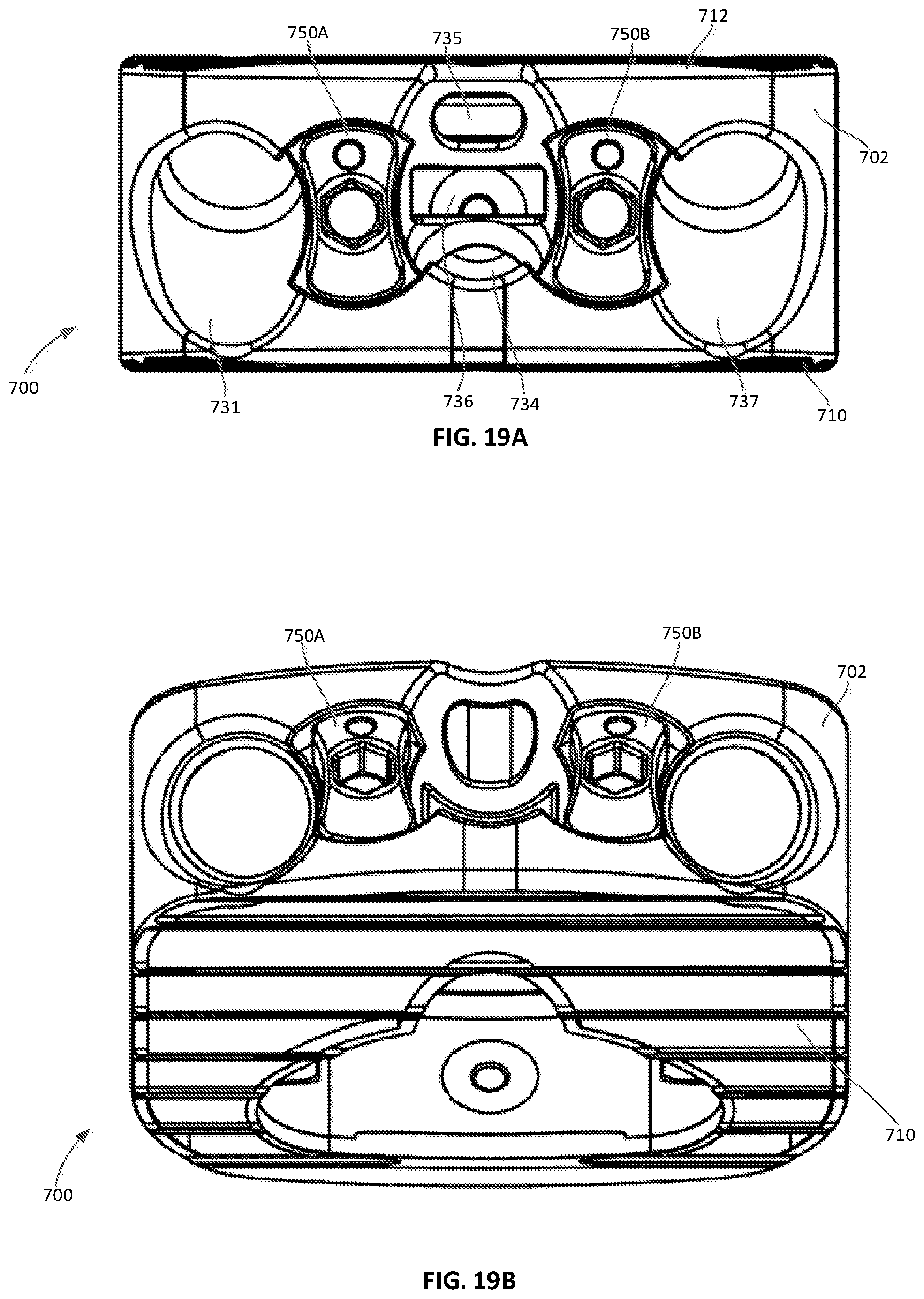 Patent US12472079 Figure 8 – Interbody implants and instrumentation