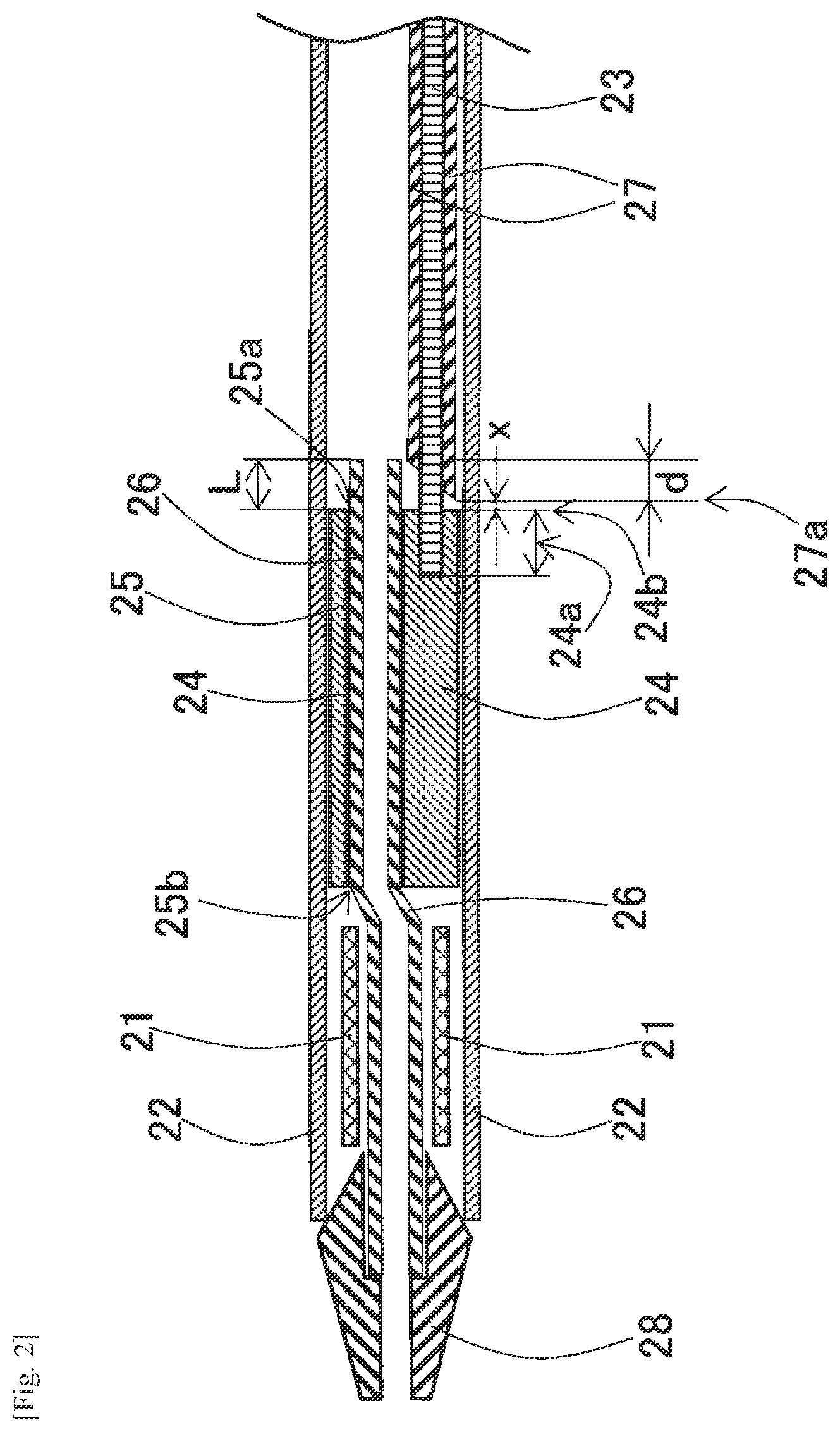 Patent US12472083 Figure 2 – Medical tubular body delivering device