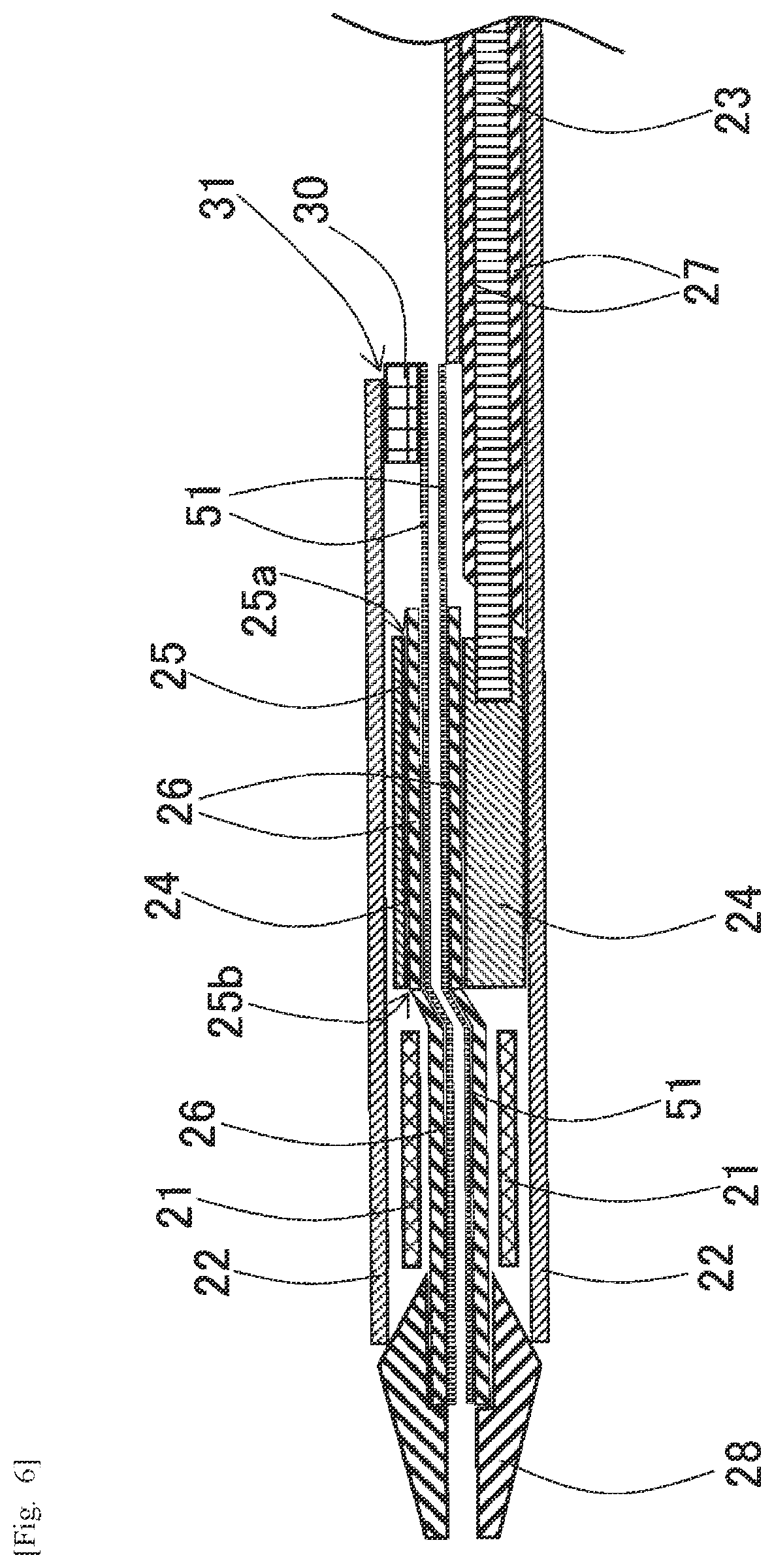 Patent US12472083 Figure 6 – Medical tubular body delivering device