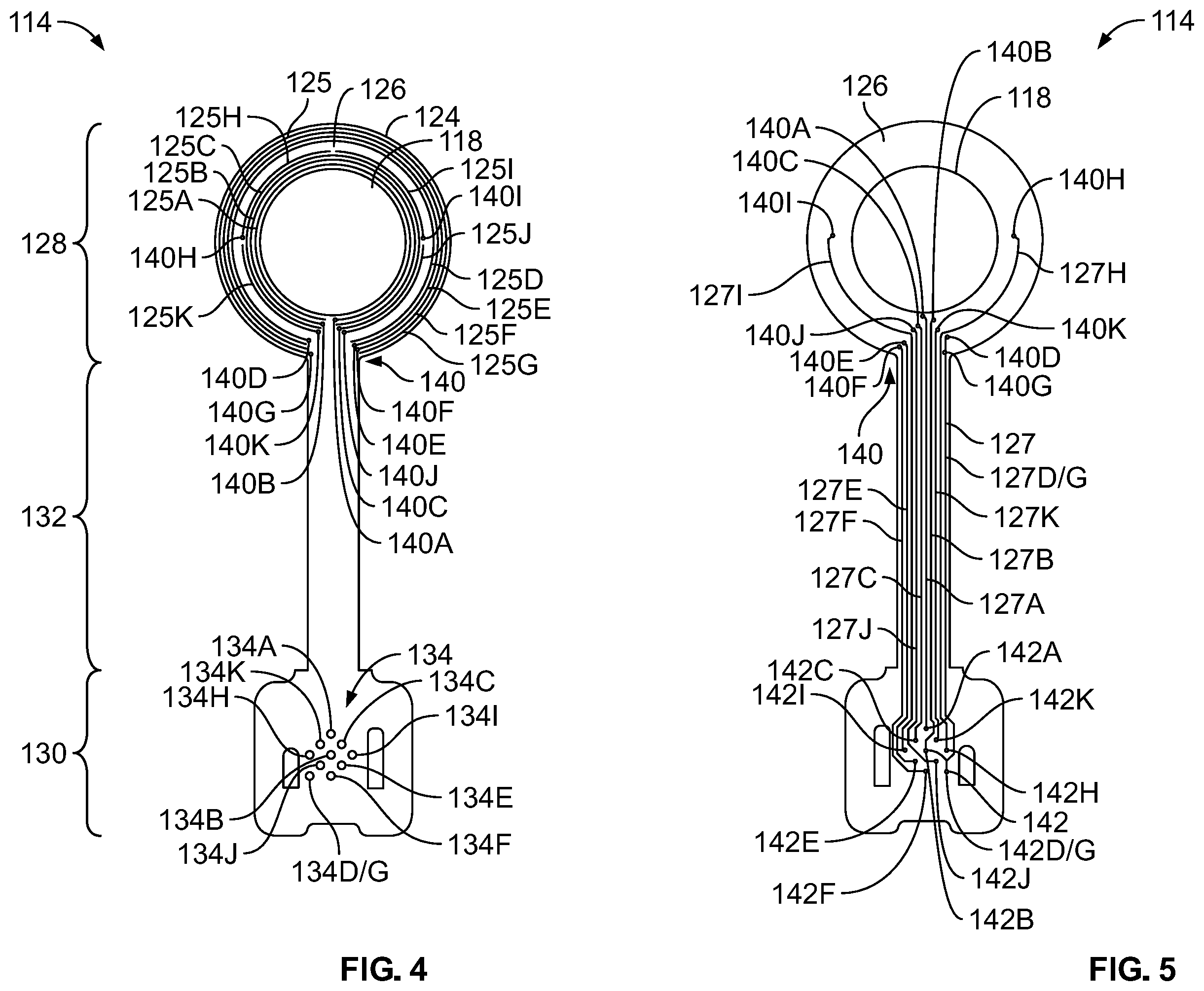 Patent US12472085 Figure 3 – Double-sided sensor device for ostomy leak detection system