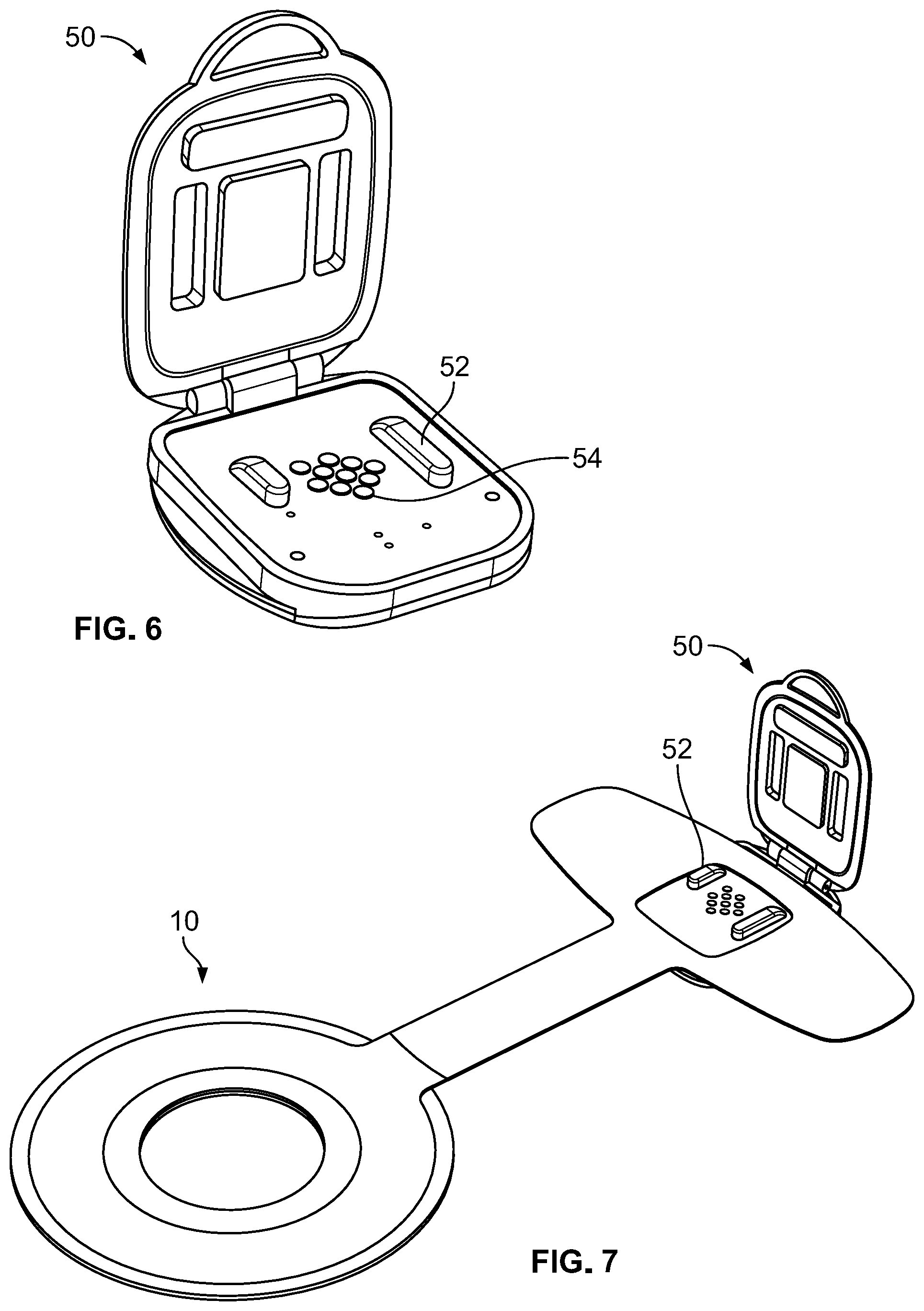 Patent US12472085 Figure 4 – Double-sided sensor device for ostomy leak detection system
