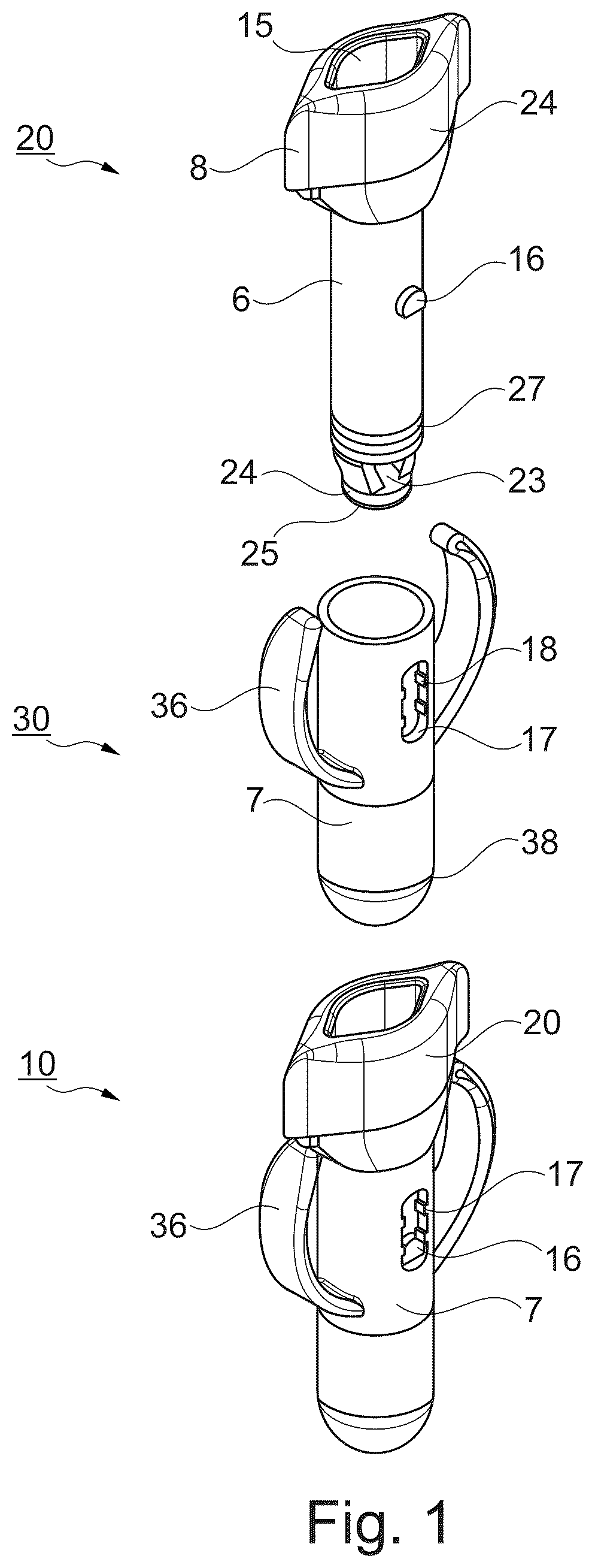 Patent US12472088 Figure 1 – Valve for a urostomy appliance