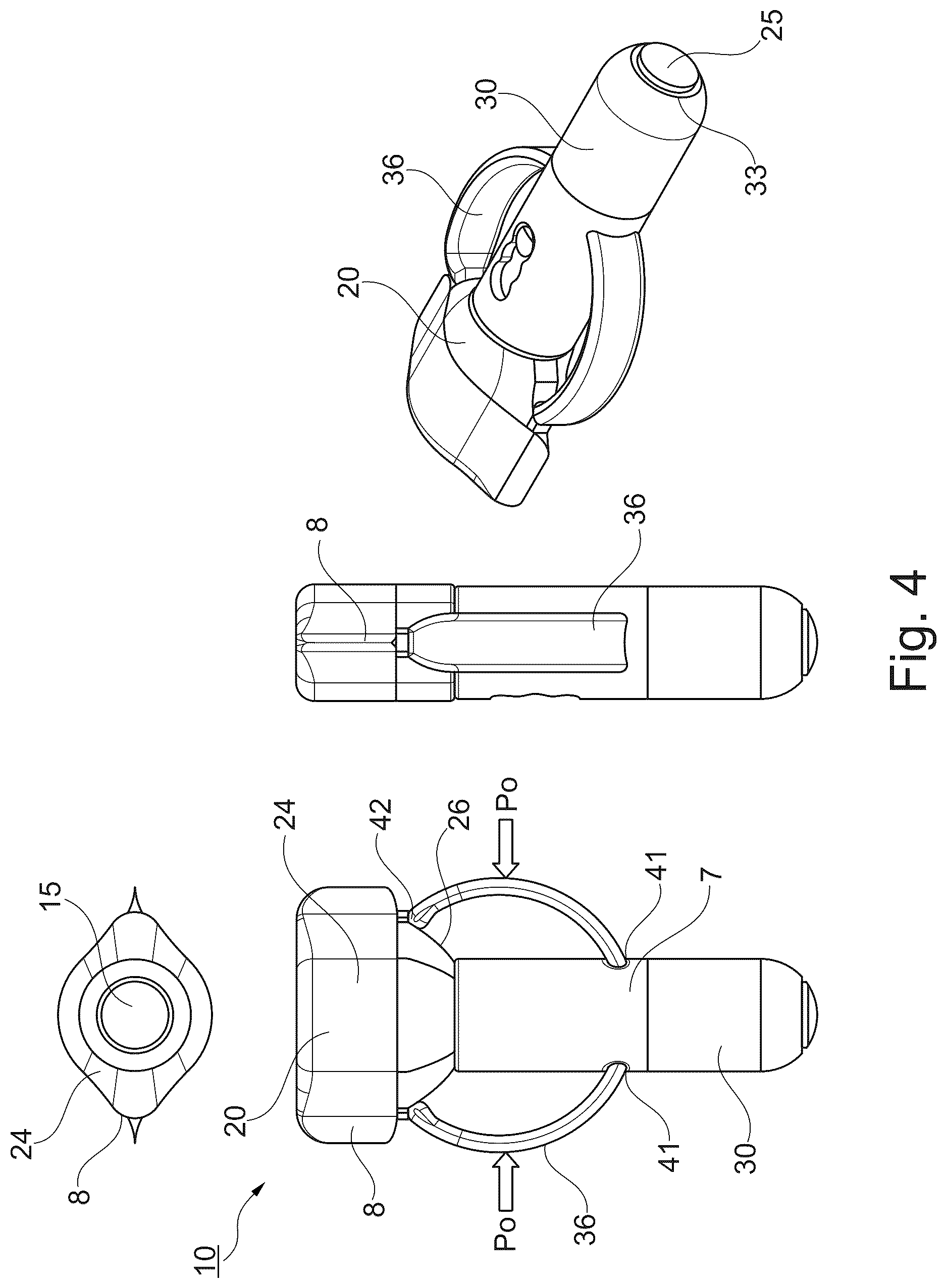 Patent US12472088 Figure 4 – Valve for a urostomy appliance