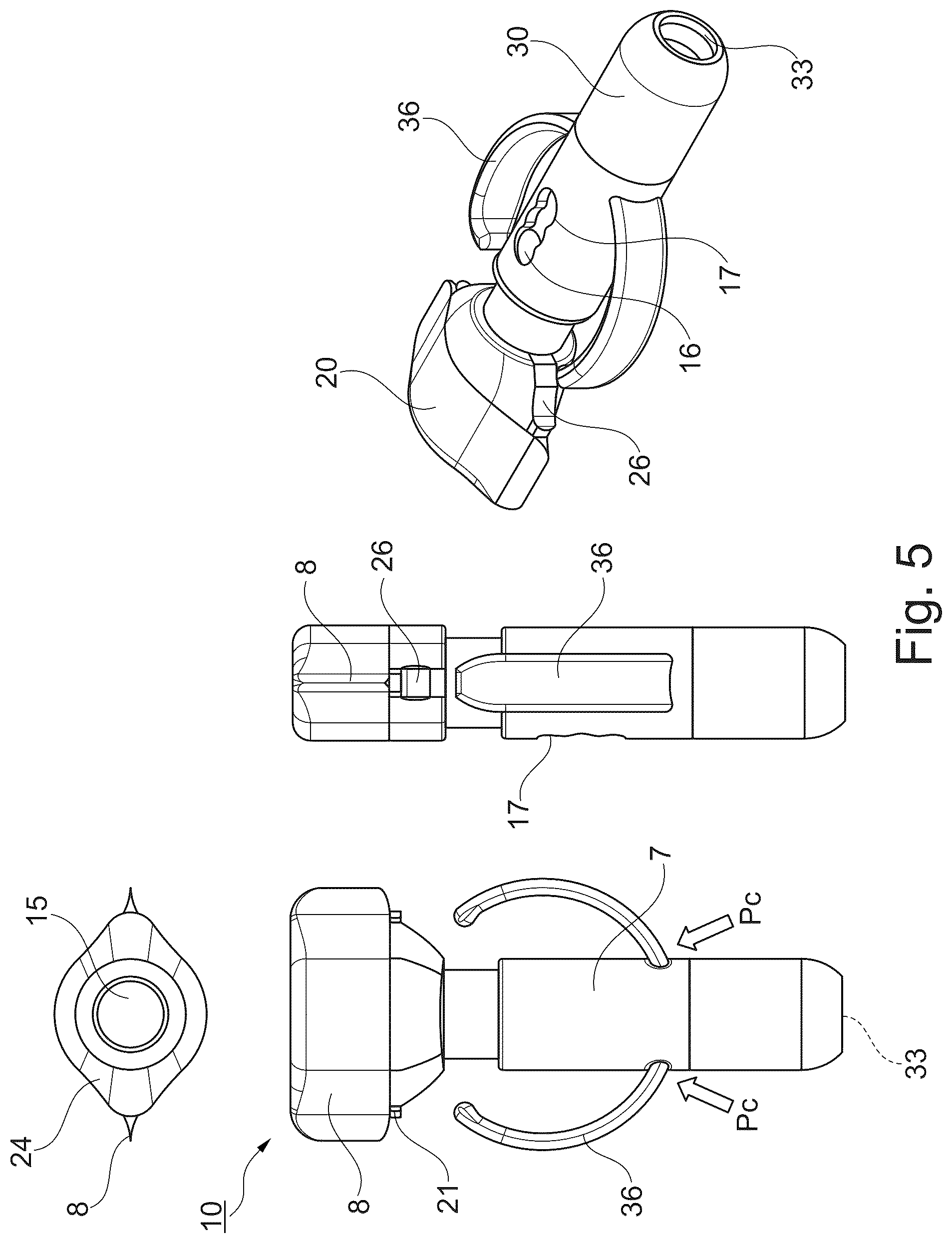 Patent US12472088 Figure 5 – Valve for a urostomy appliance