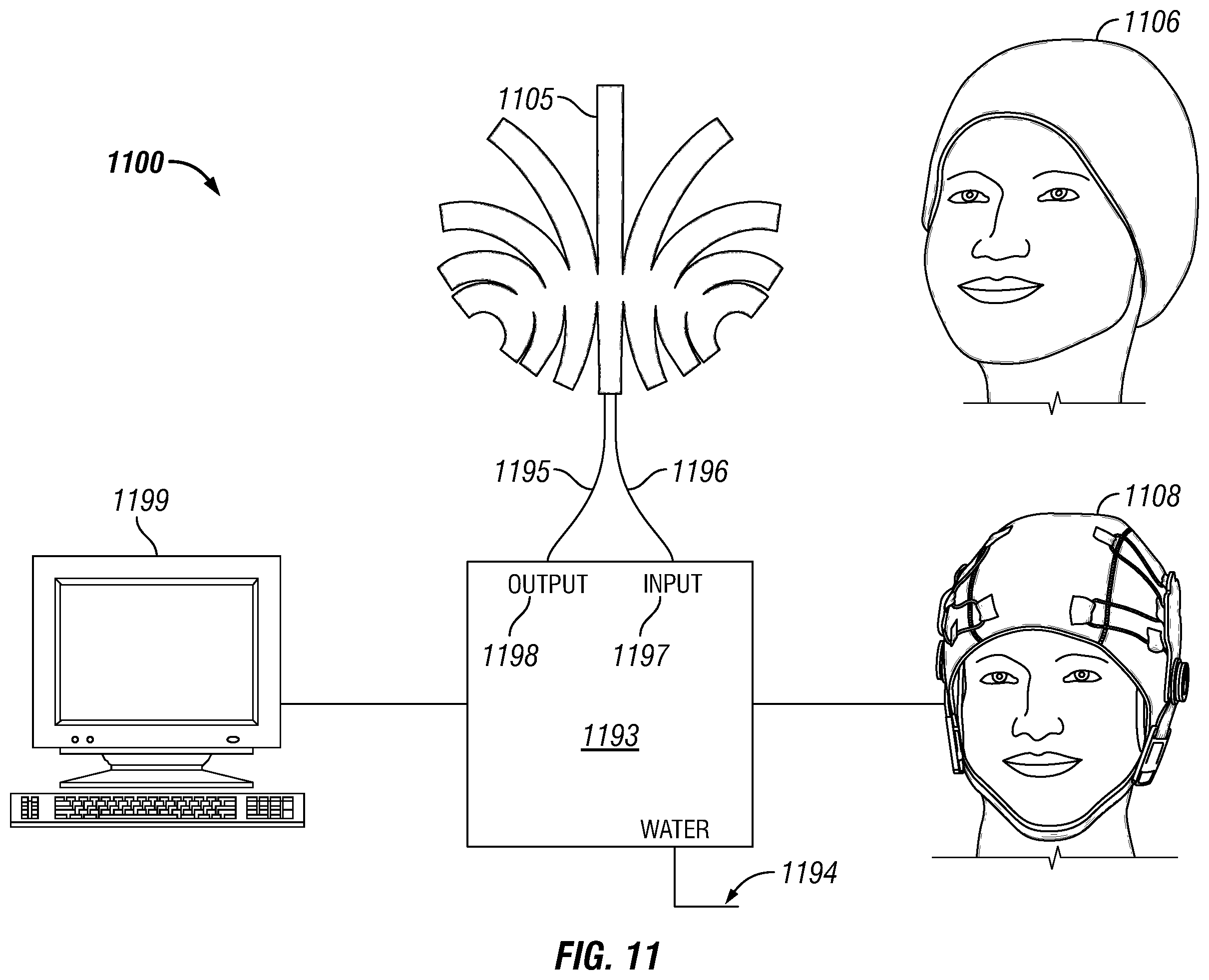 Patent US12472093 Figure 10 – Scalp cooling apparatus, method, and system