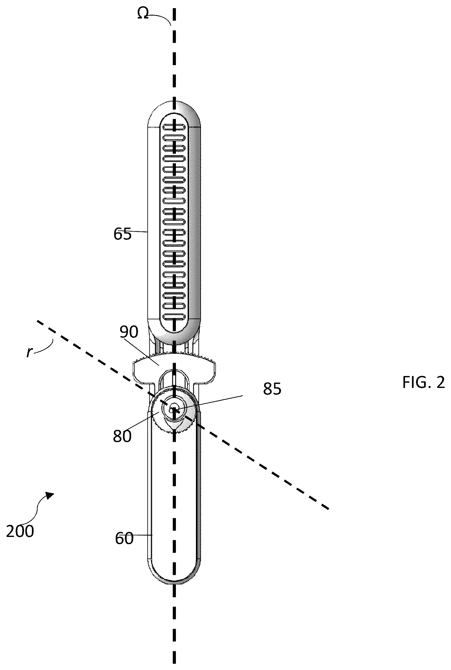 Patent US12472099 Figure 2 – Medical device and ocular implant for treatment of ocular disorders