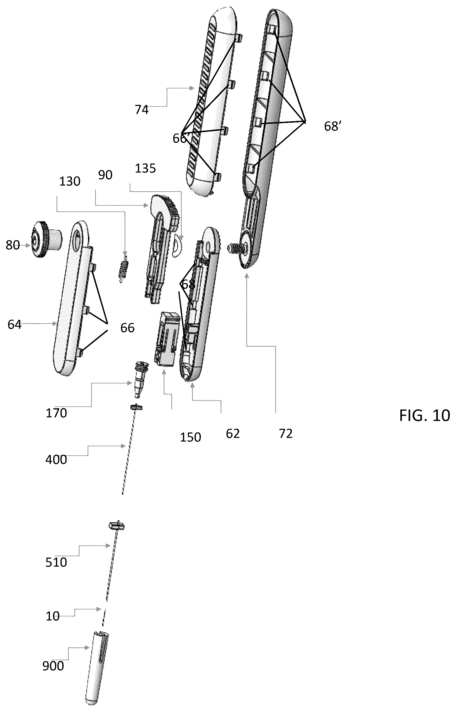 Patent US12472099 Figure 12 – Medical device and ocular implant for treatment of ocular disorders