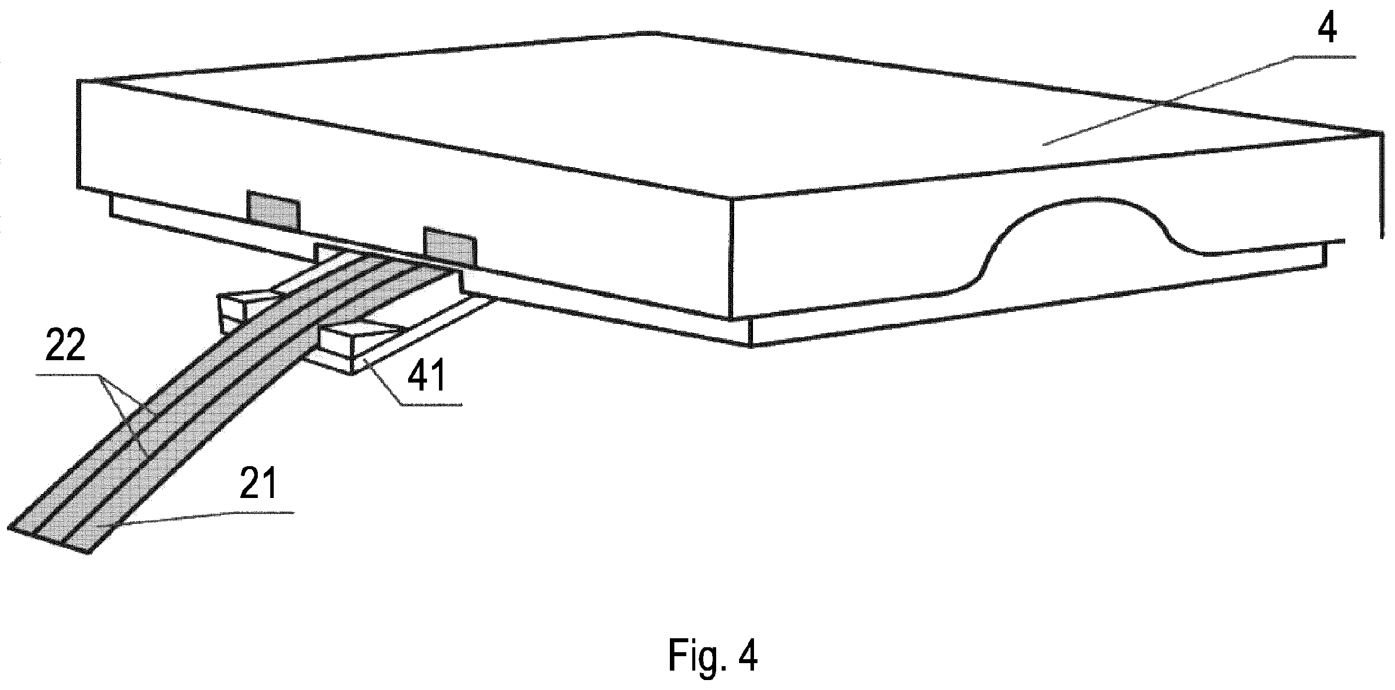 Patent US12472107 Figure 4 – Detecting device for detecting a state of a diaper, diaper accommodating the detecting device