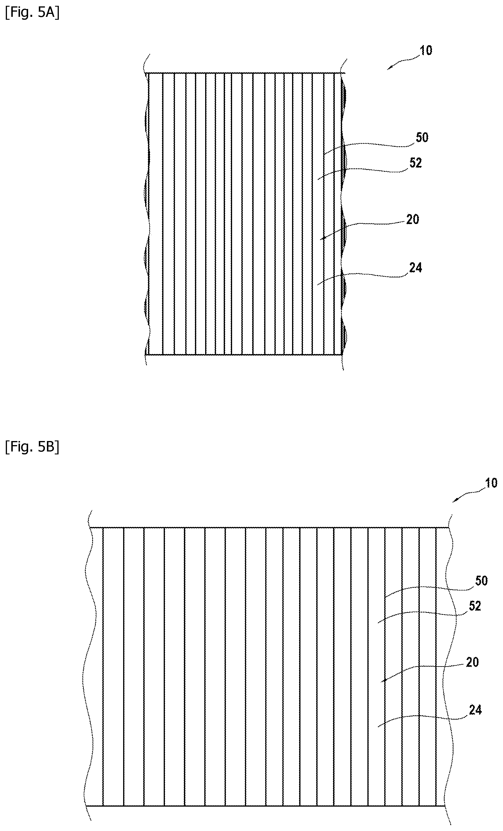 Patent US12472110 Figure 4 – Extensible composite having ribs