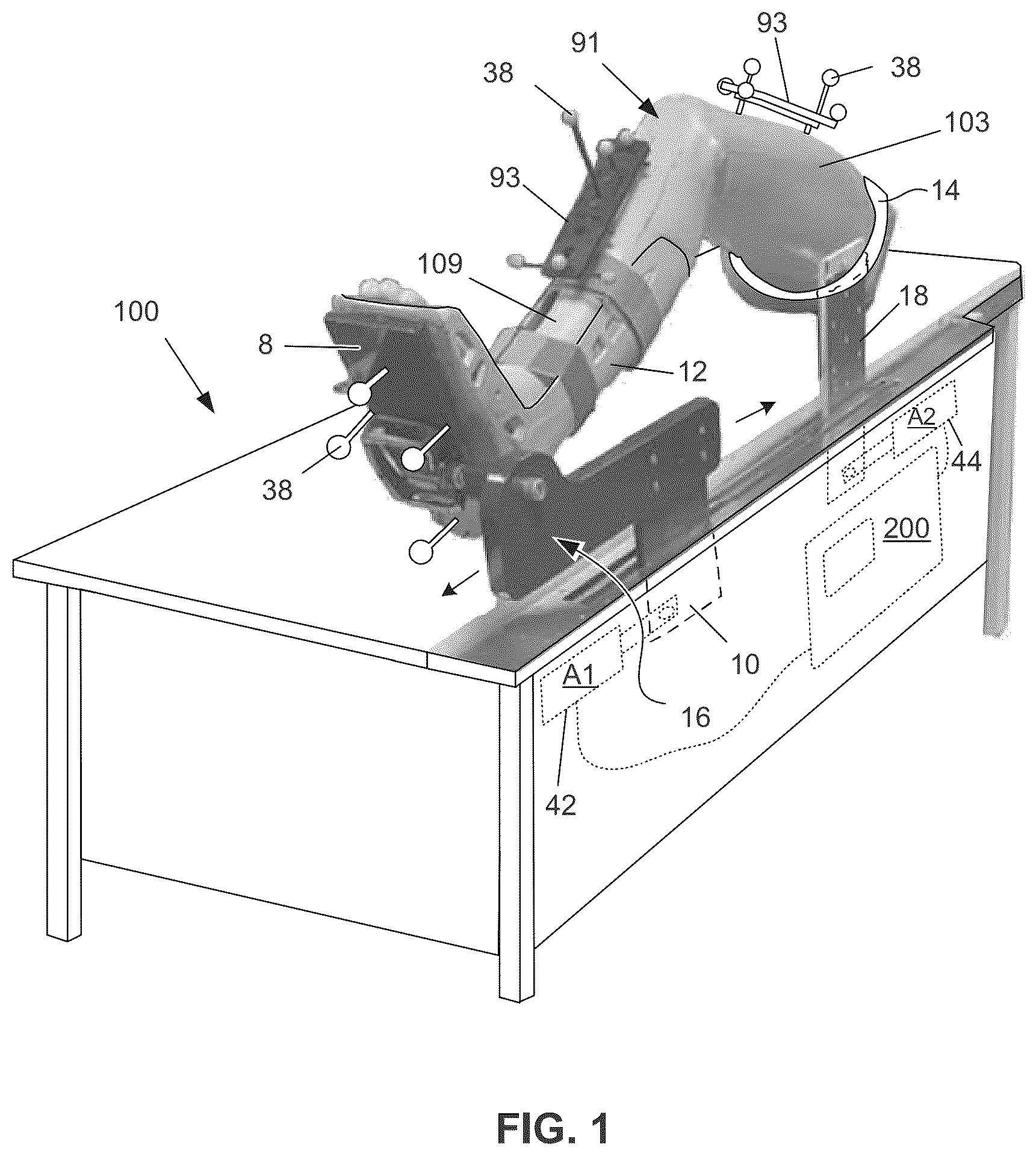 Patent US12472117 Figure 1 – Systems and methods for assisting surgery