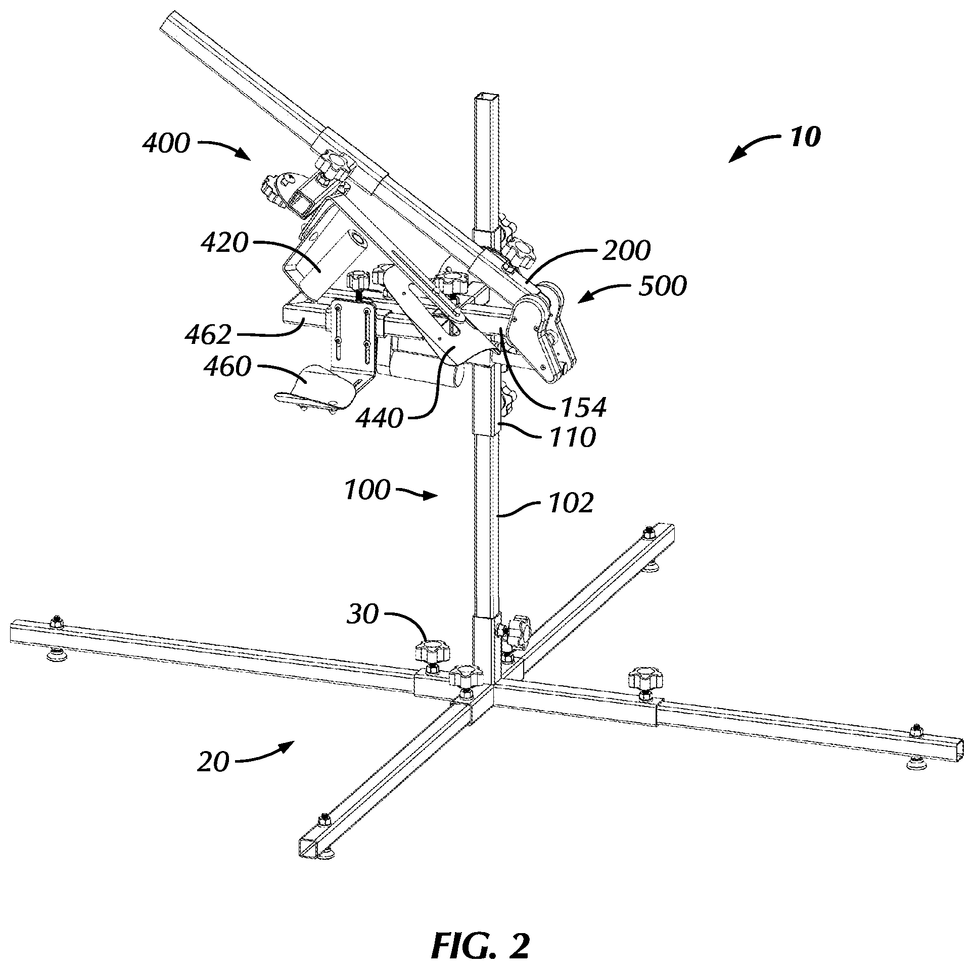 Patent US12472118 Figure 2 – Multiple-joint therapy machine