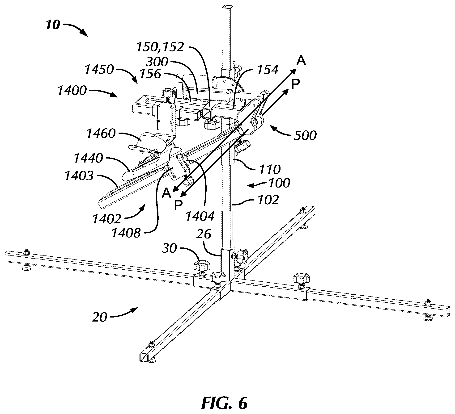 Patent US12472118 Figure 6 – Multiple-joint therapy machine
