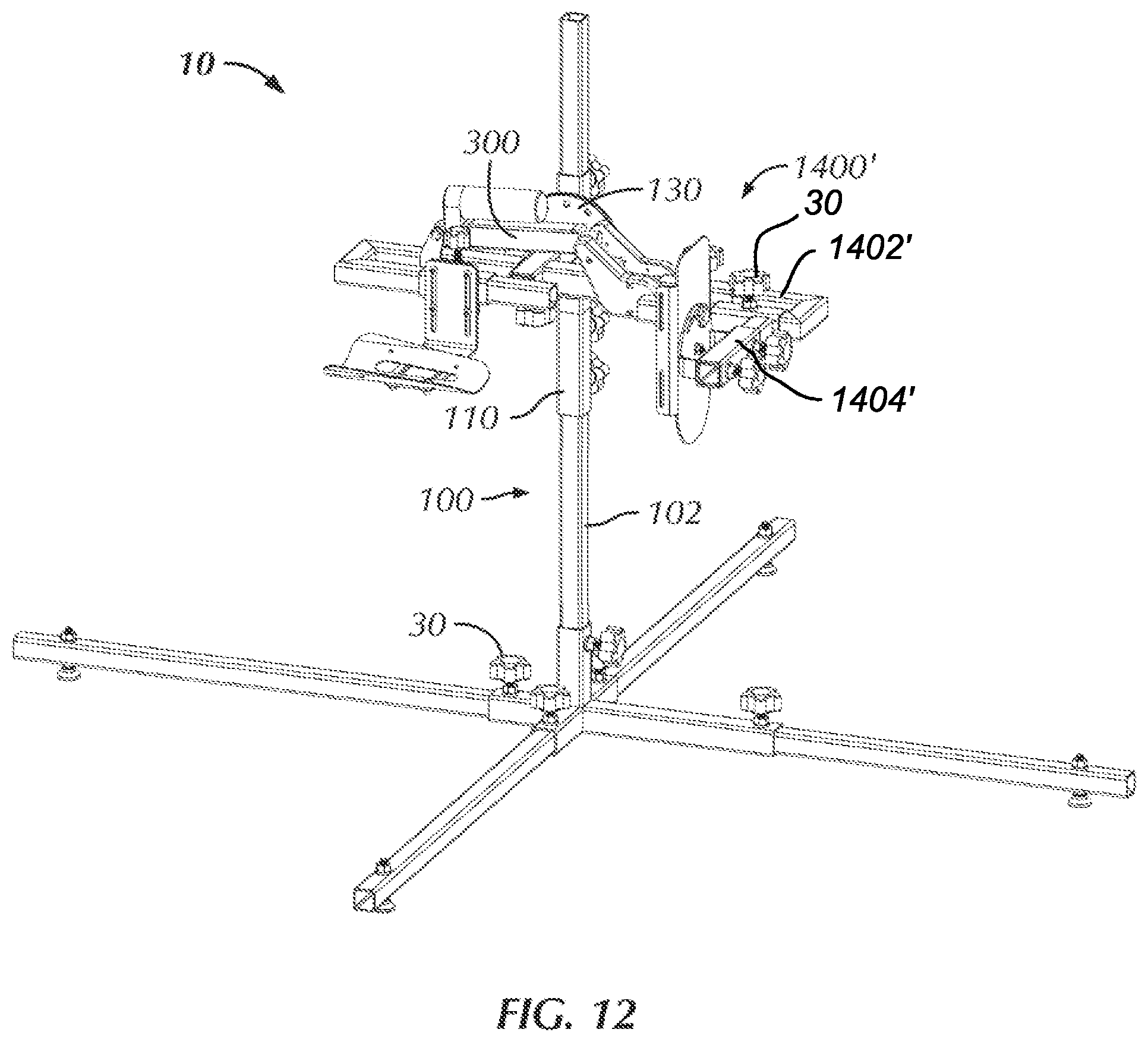 Patent US12472118 Figure 12 – Multiple-joint therapy machine