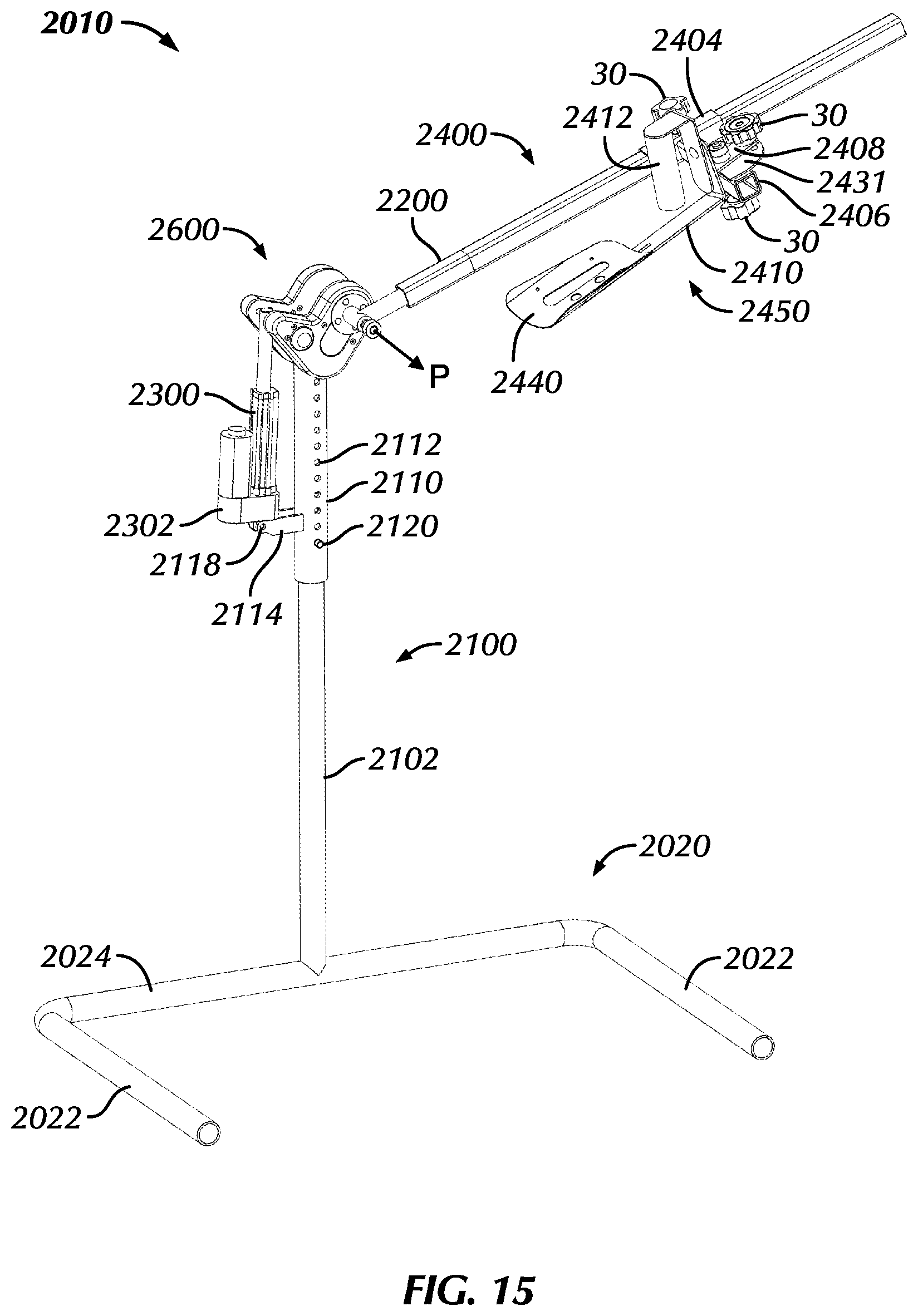 Patent US12472118 Figure 15 – Multiple-joint therapy machine