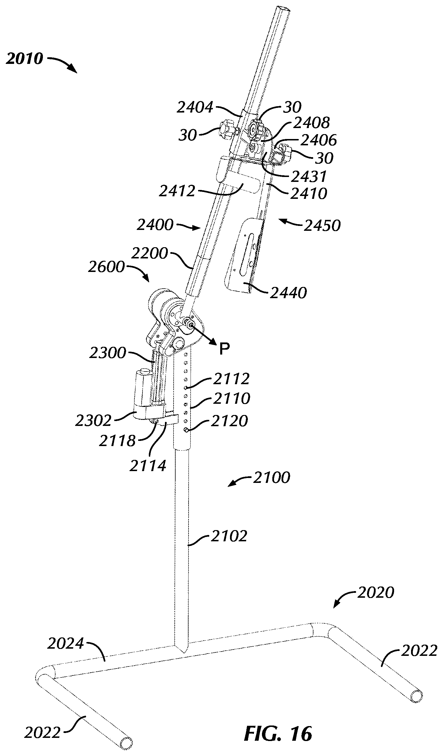 Patent US12472118 Figure 16 – Multiple-joint therapy machine
