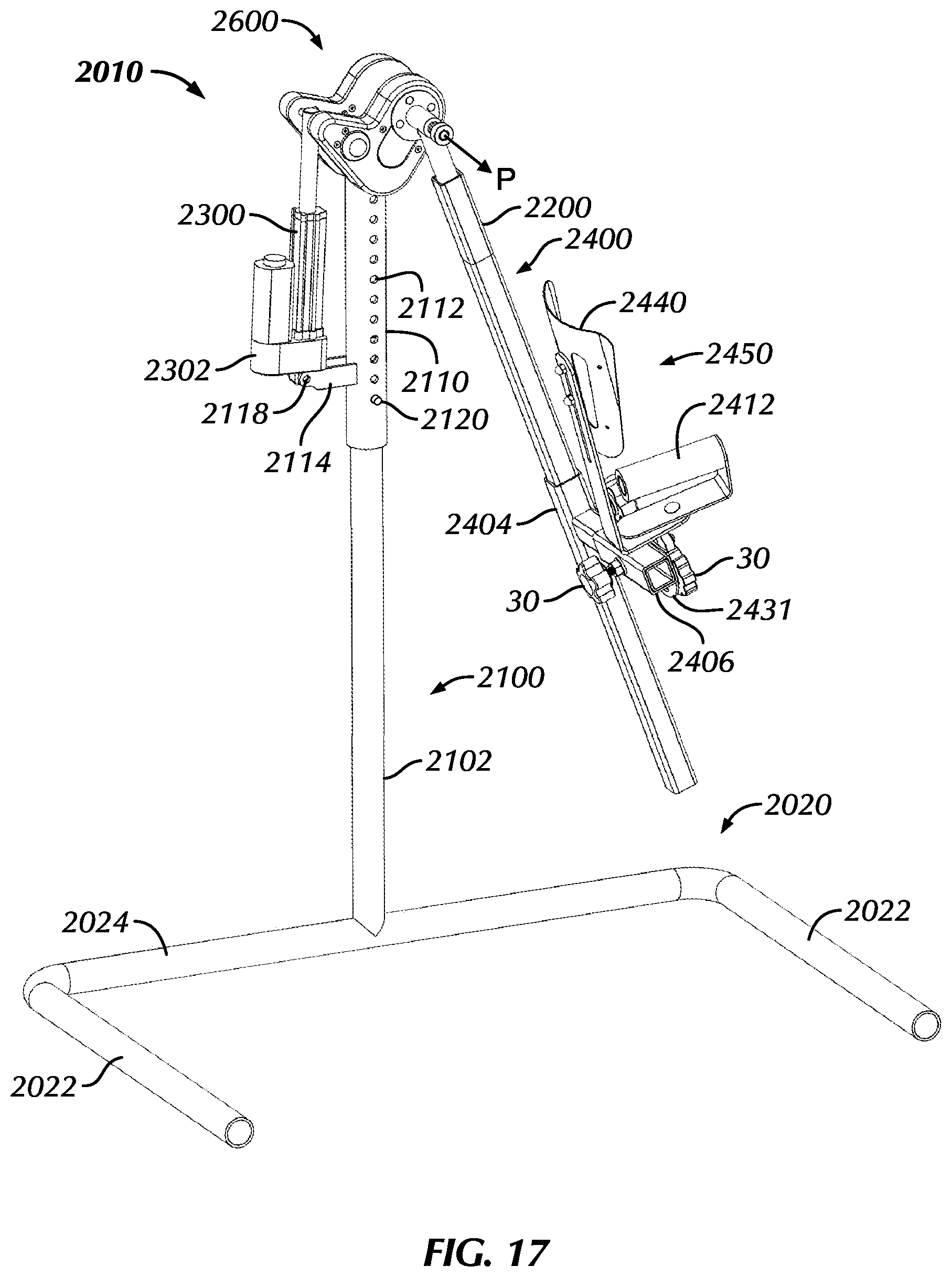 Patent US12472118 Figure 17 – Multiple-joint therapy machine
