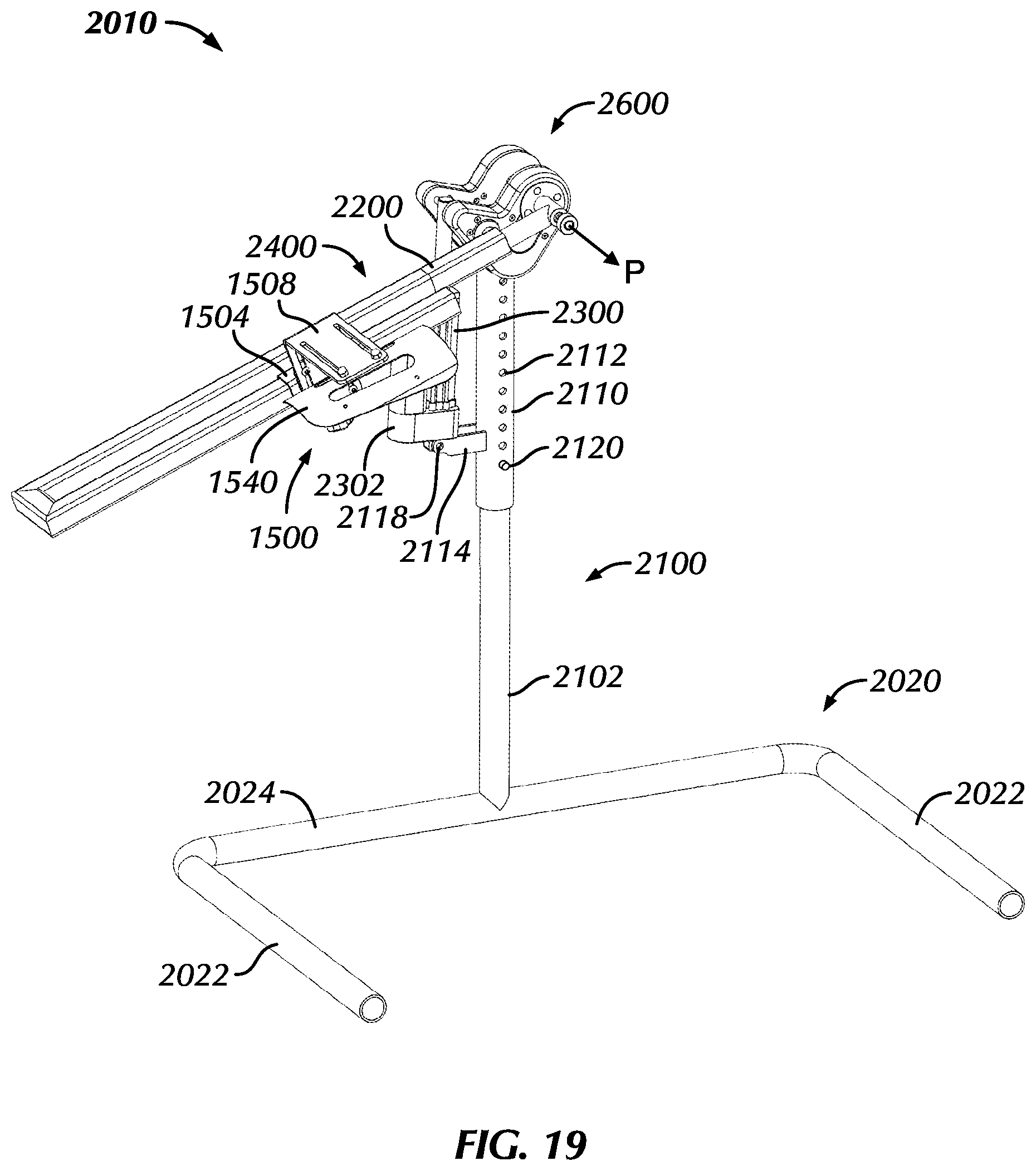 Patent US12472118 Figure 19 – Multiple-joint therapy machine