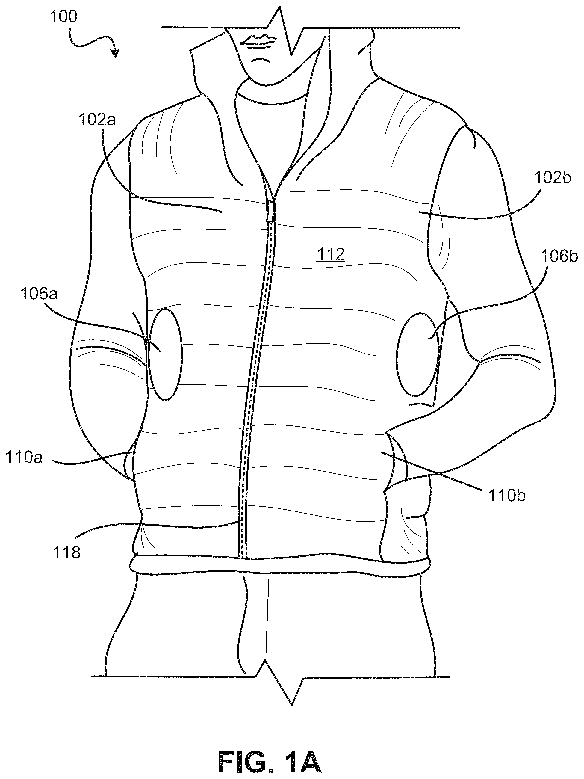 Patent US12472120 Figure 1 – Inflation-mediated pressure therapy garment