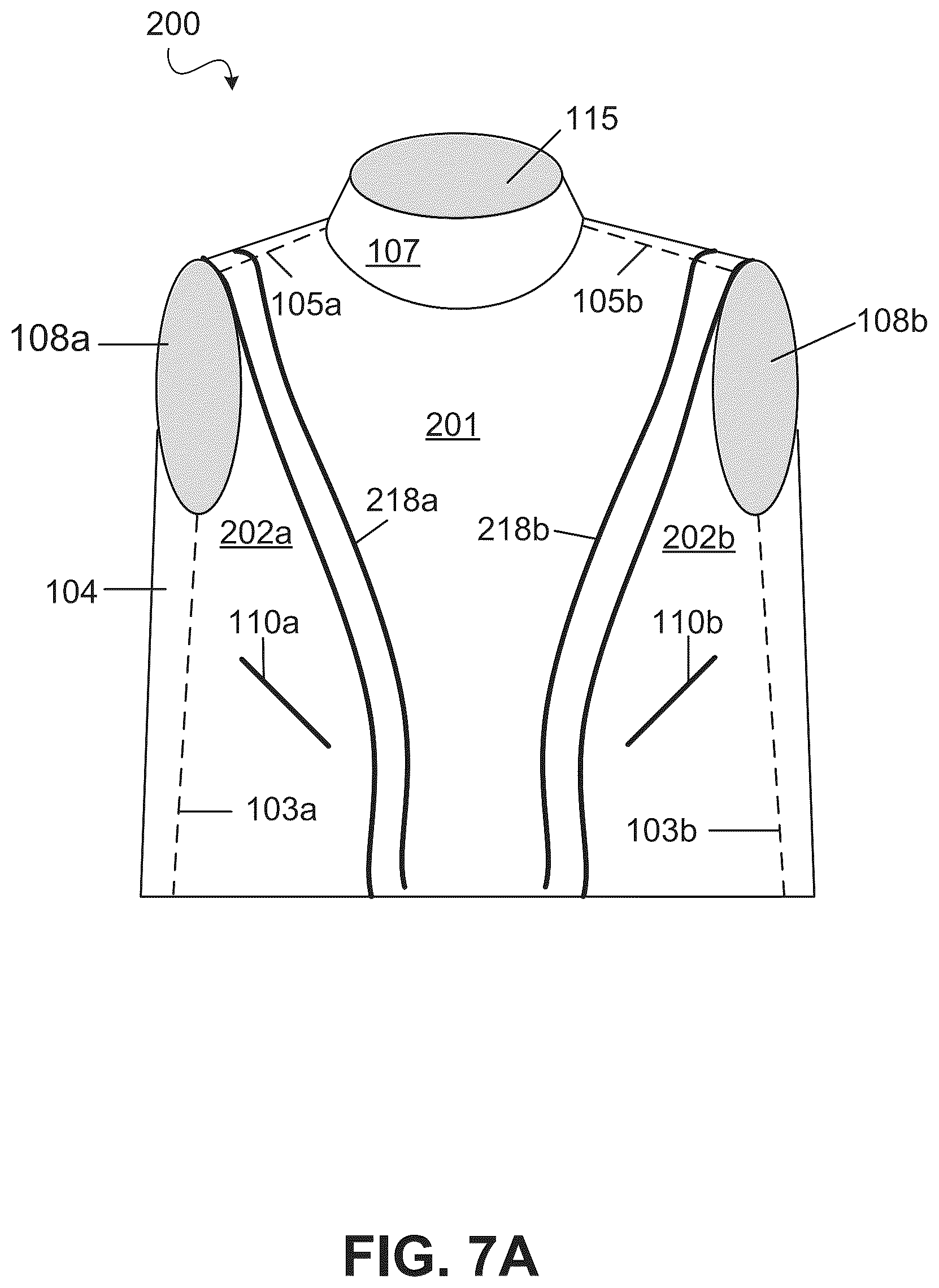Patent US12472120 Figure 11 – Inflation-mediated pressure therapy garment