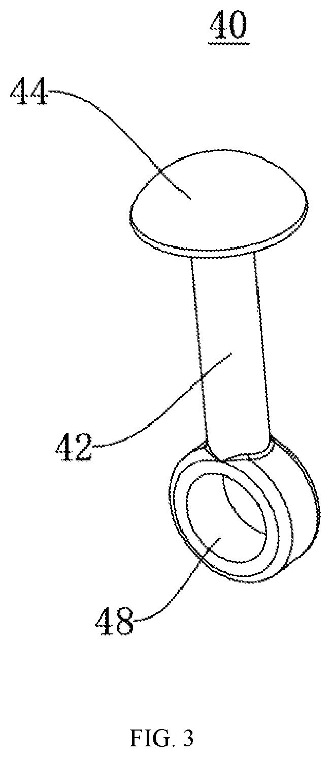 Patent US12472122 Figure 2 – Massager and massaging mechanism