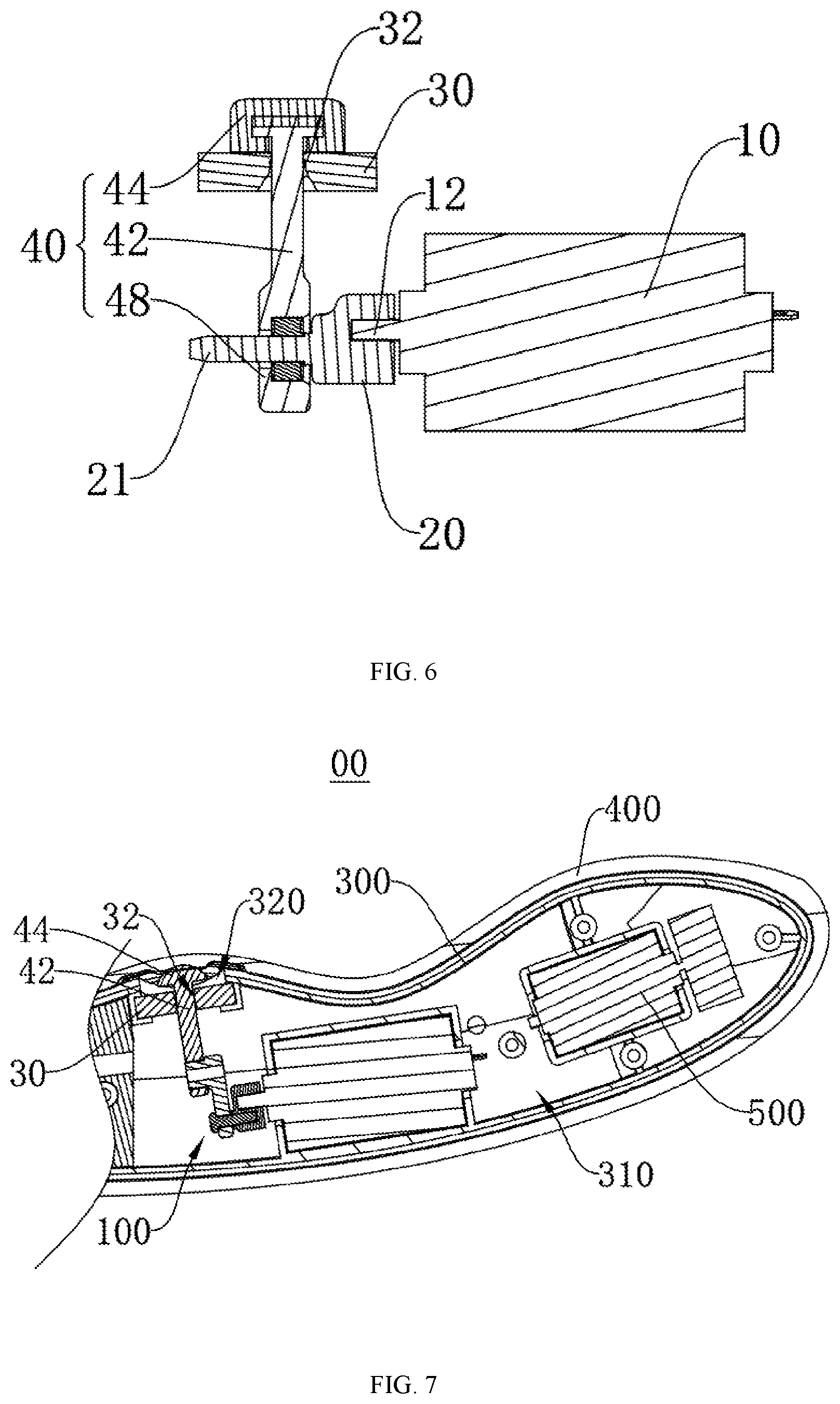 Patent US12472122 Figure 5 – Massager and massaging mechanism